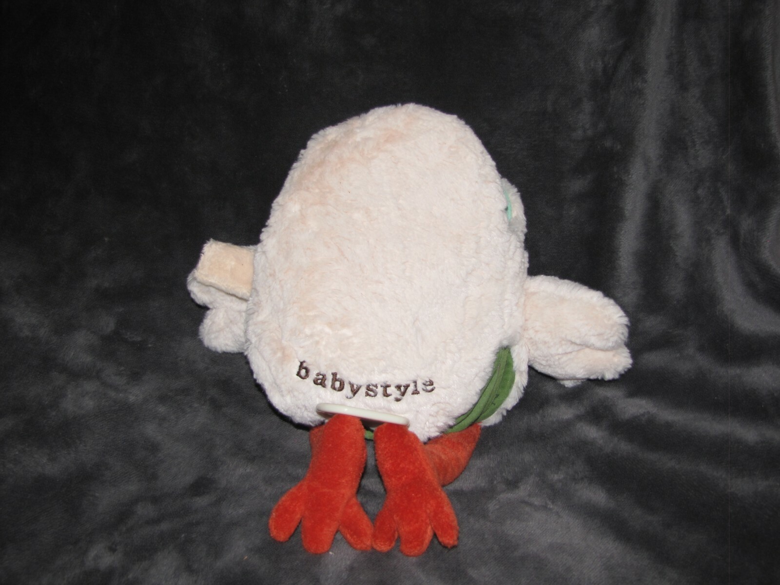 Babystyle Charlie the Counting Chick Stuffed Plush Cloth Soft Book Musical Pull