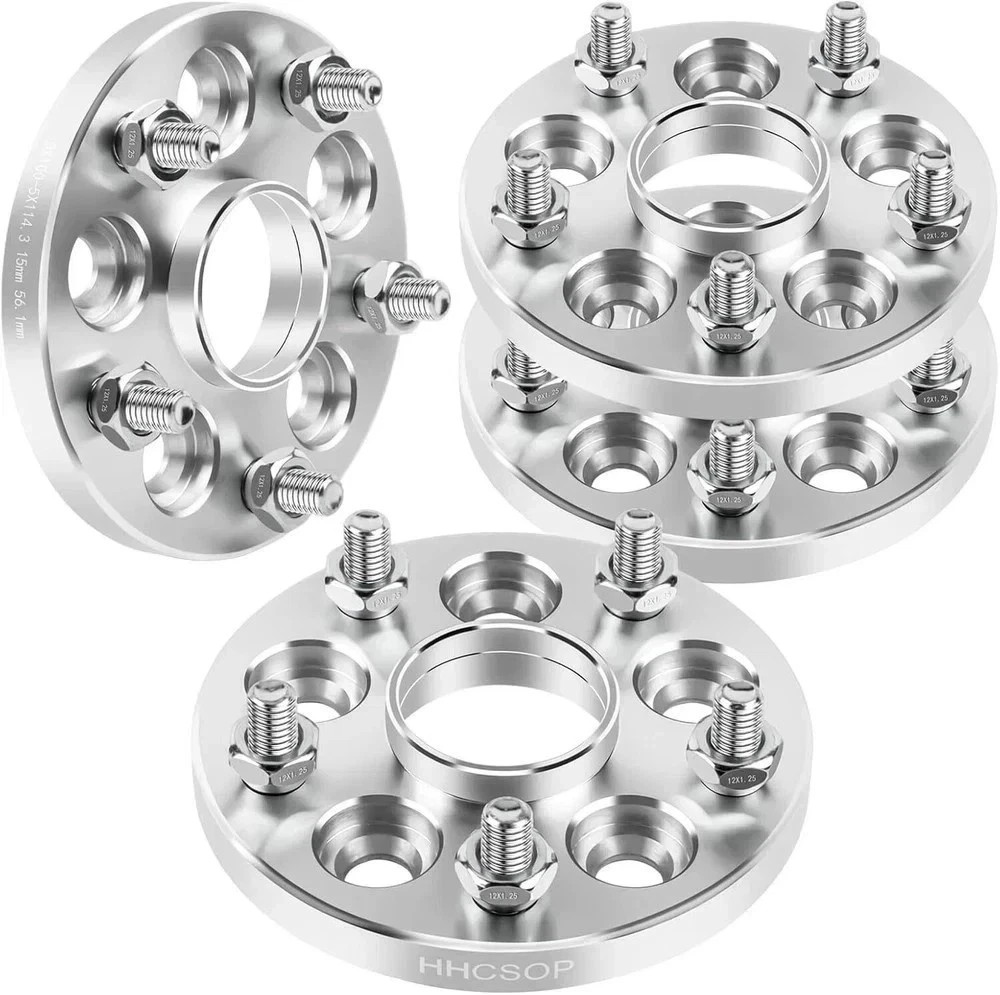 5×100 to 5×114.3 Forged Wheel Spacer 15mm for Subaru Impreza BRZ Baja Forester