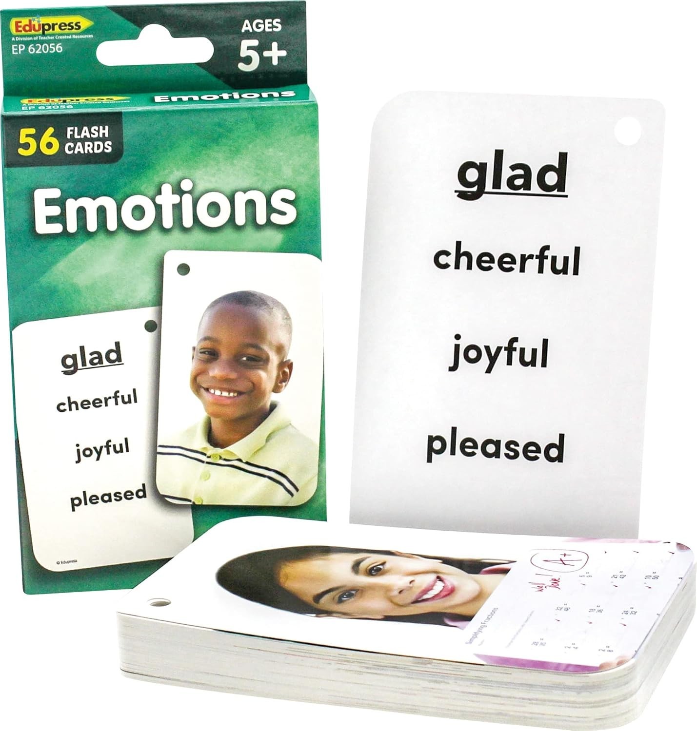 56-Piece Emotions Flash Card Set – Unlock Emotional Intelligence Skills