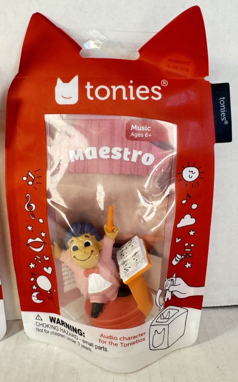 New Tonies Lot Of 4 Characters-Hiccup HTTDragon, Revolt Rhyme, Witches & Maestro