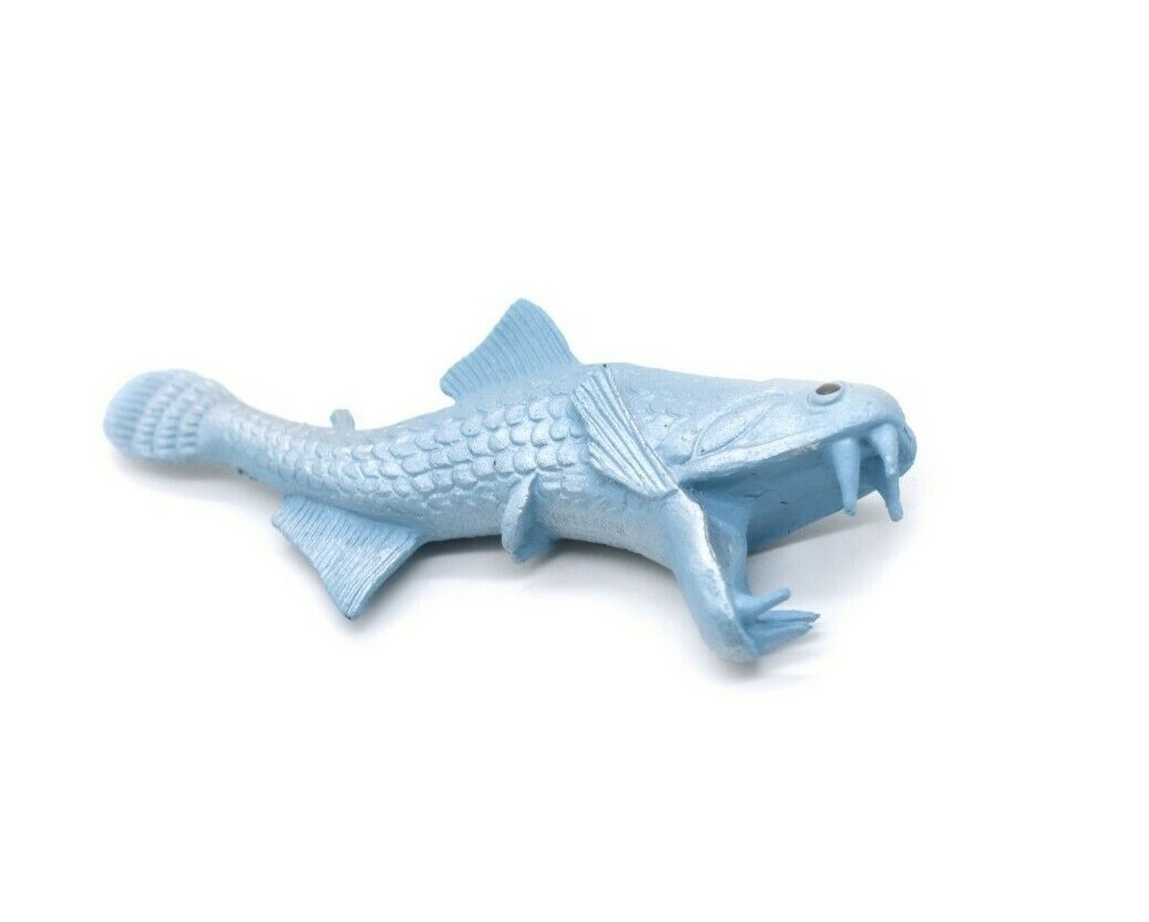 Realistic Viperfish Replica Toy Plastic Deep Sea Fish Model 3 3/8″ F3680 B10