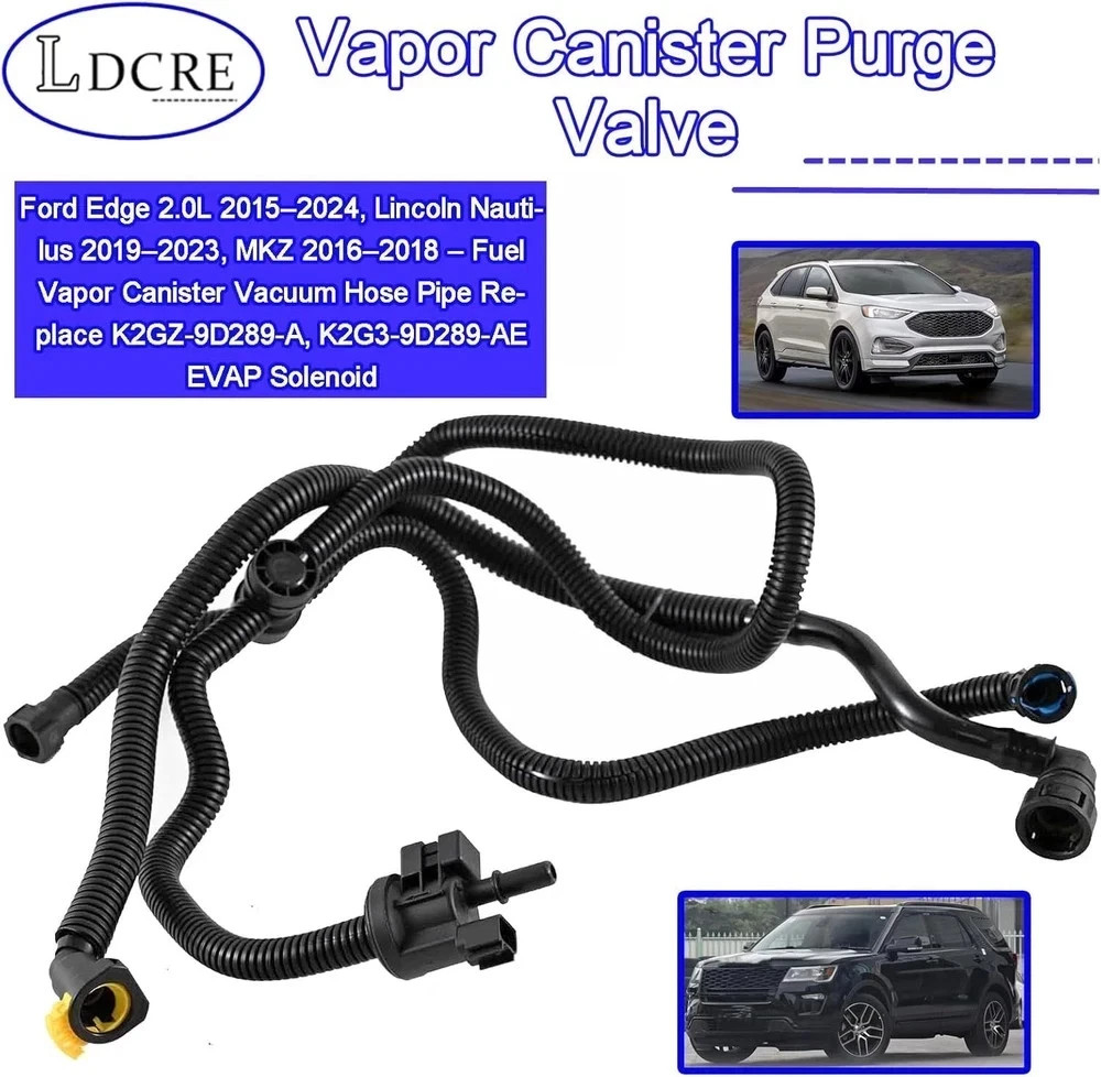 Vapor Canister Purge Valve for Ford Edge 2.0L 2015–2024, Lincoln Nautilus 2019–2