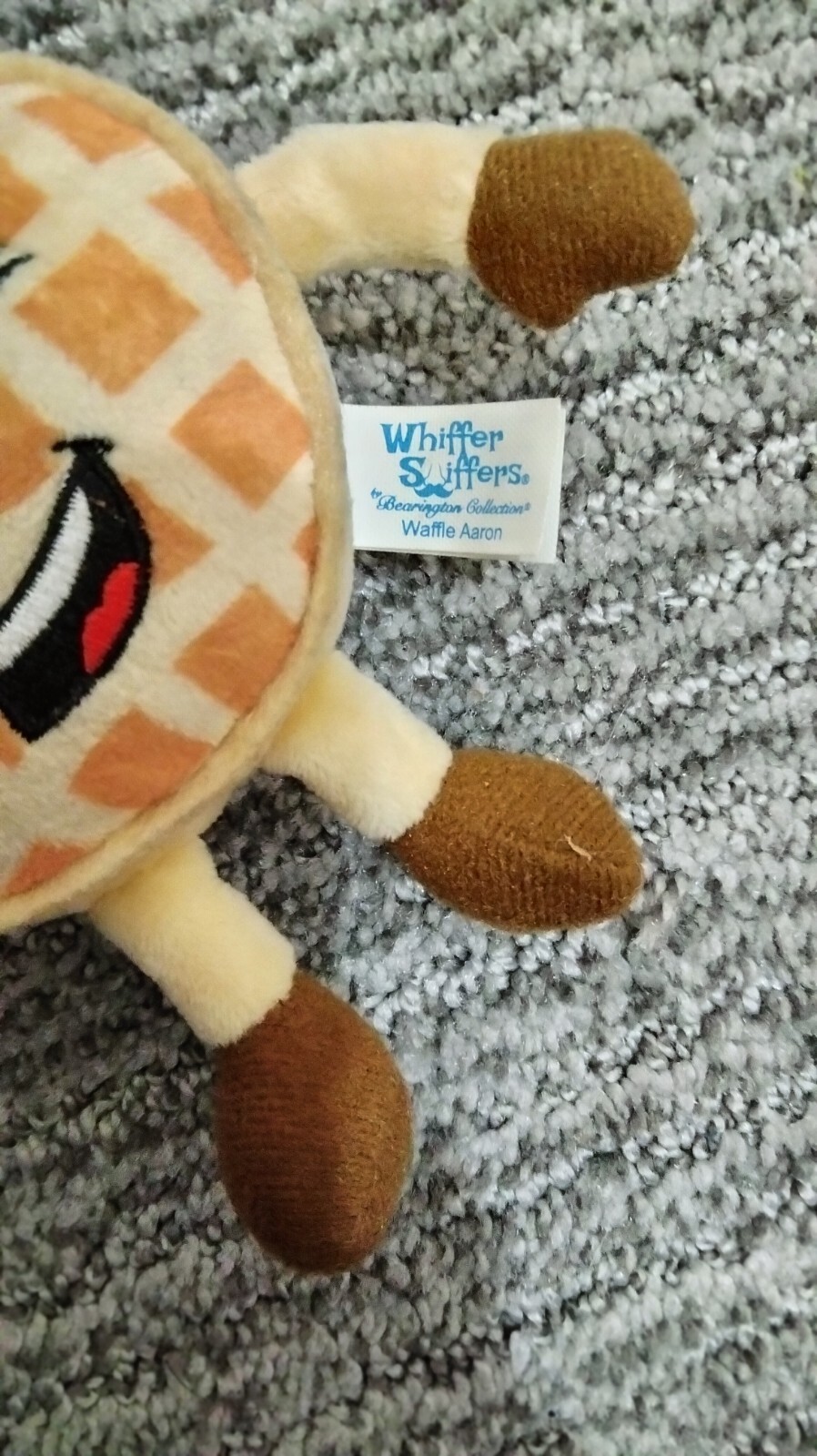 Whiffer Sniffer- Waffle Aaron waffle scented backpack clip