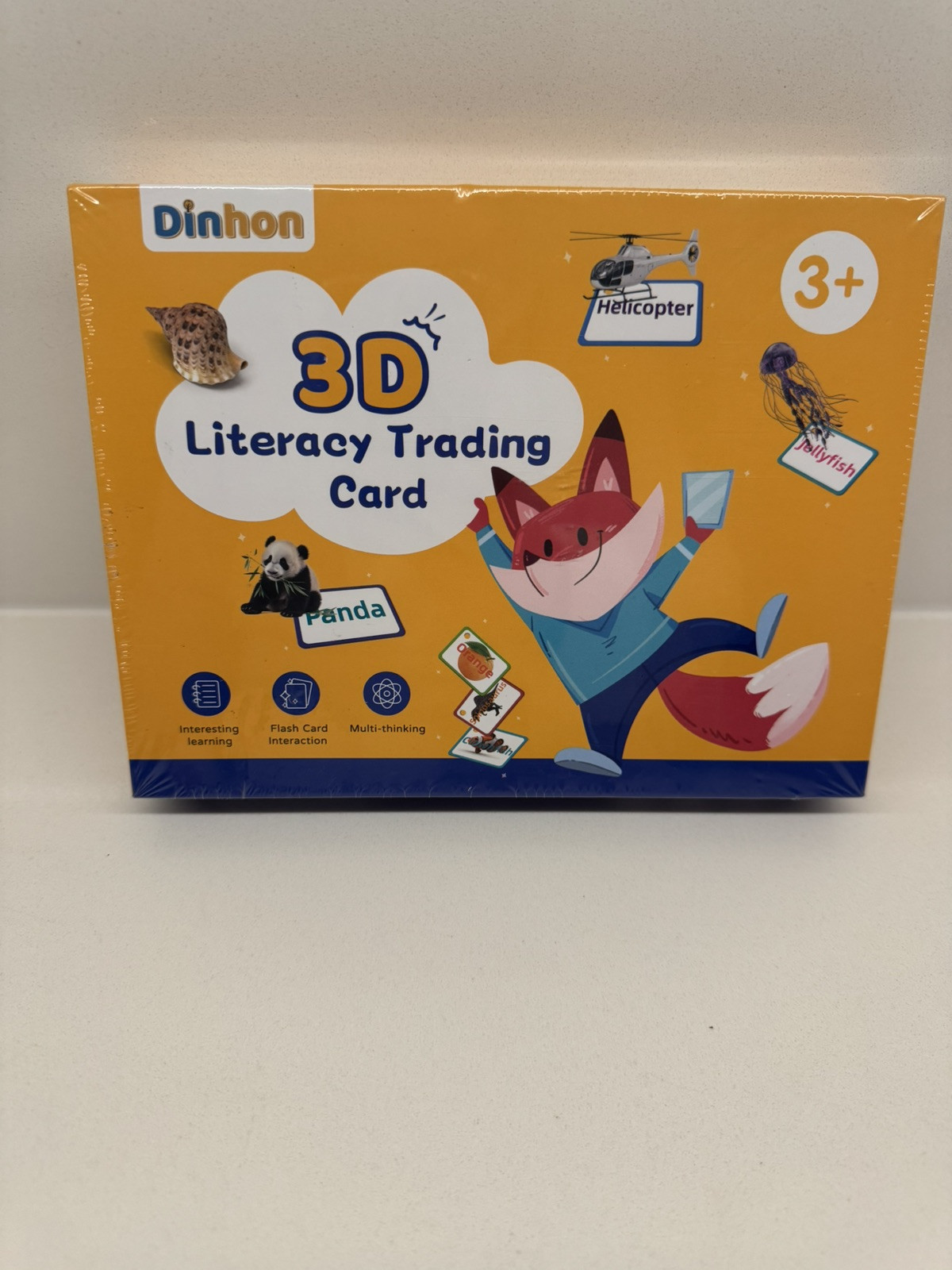 3D Visual Change Cognitive Card My First Flash Cards for Toddlers fun learning