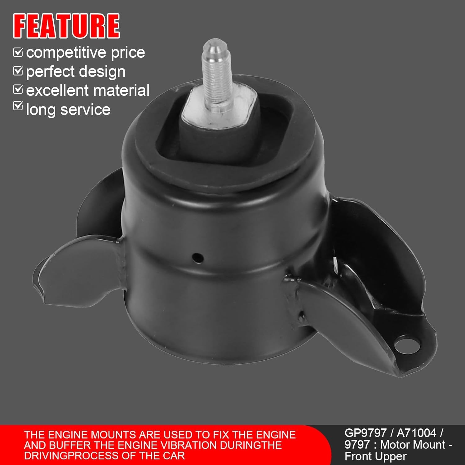 3 Pcs Engine Motor Mount For Hyundai Accent Veloster 1.6L