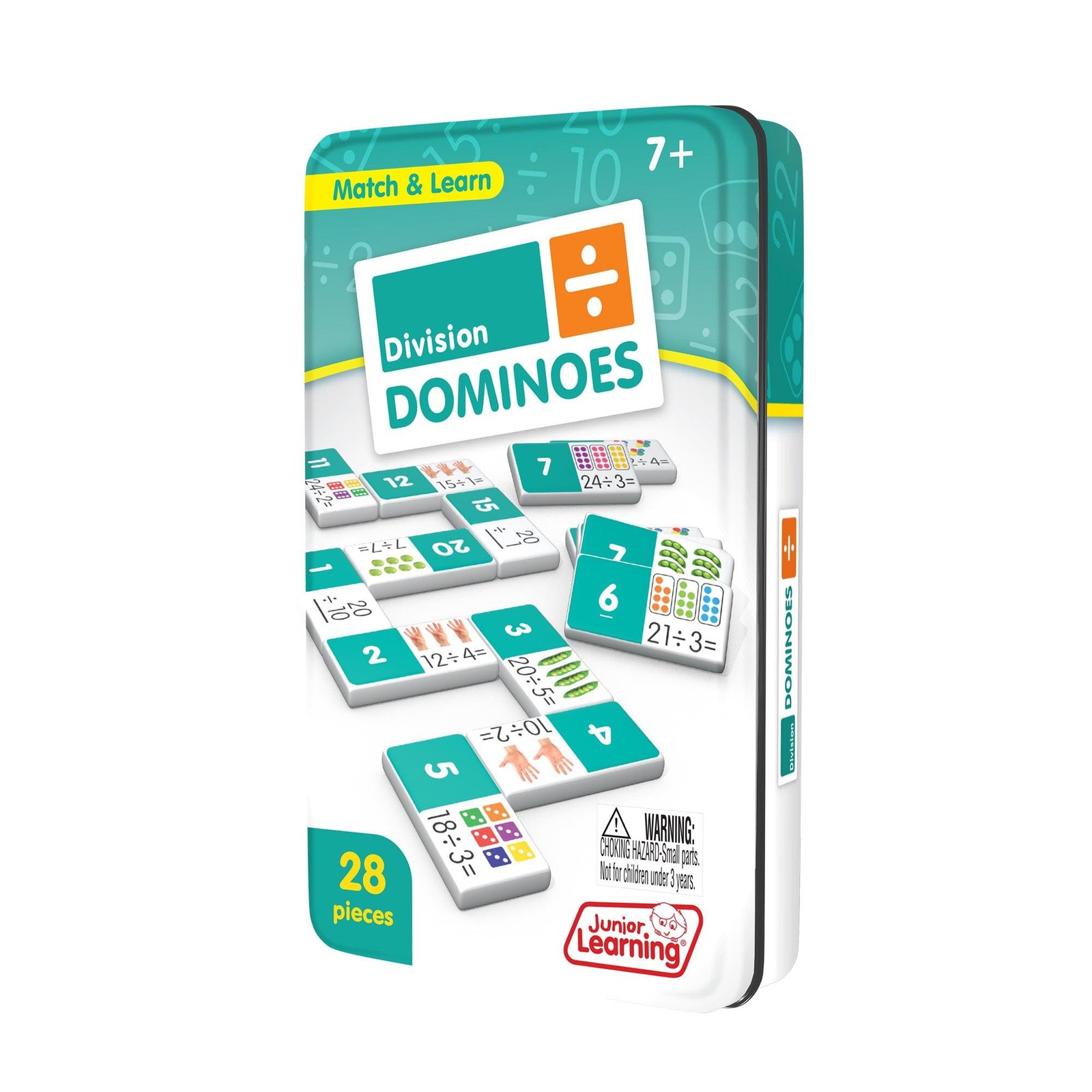 Division Match & Learn Dominoes, Multi