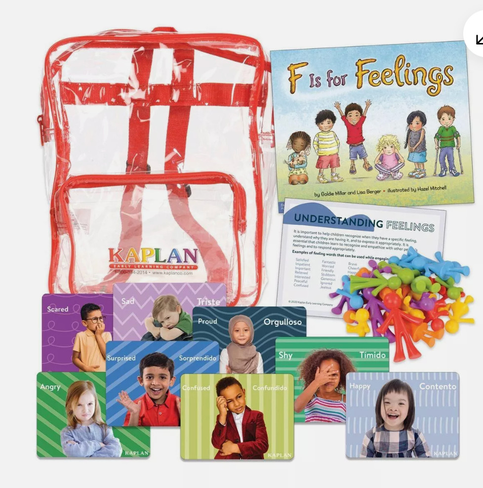 Kaplan Early Learning Understanding Feelings Learning Kit