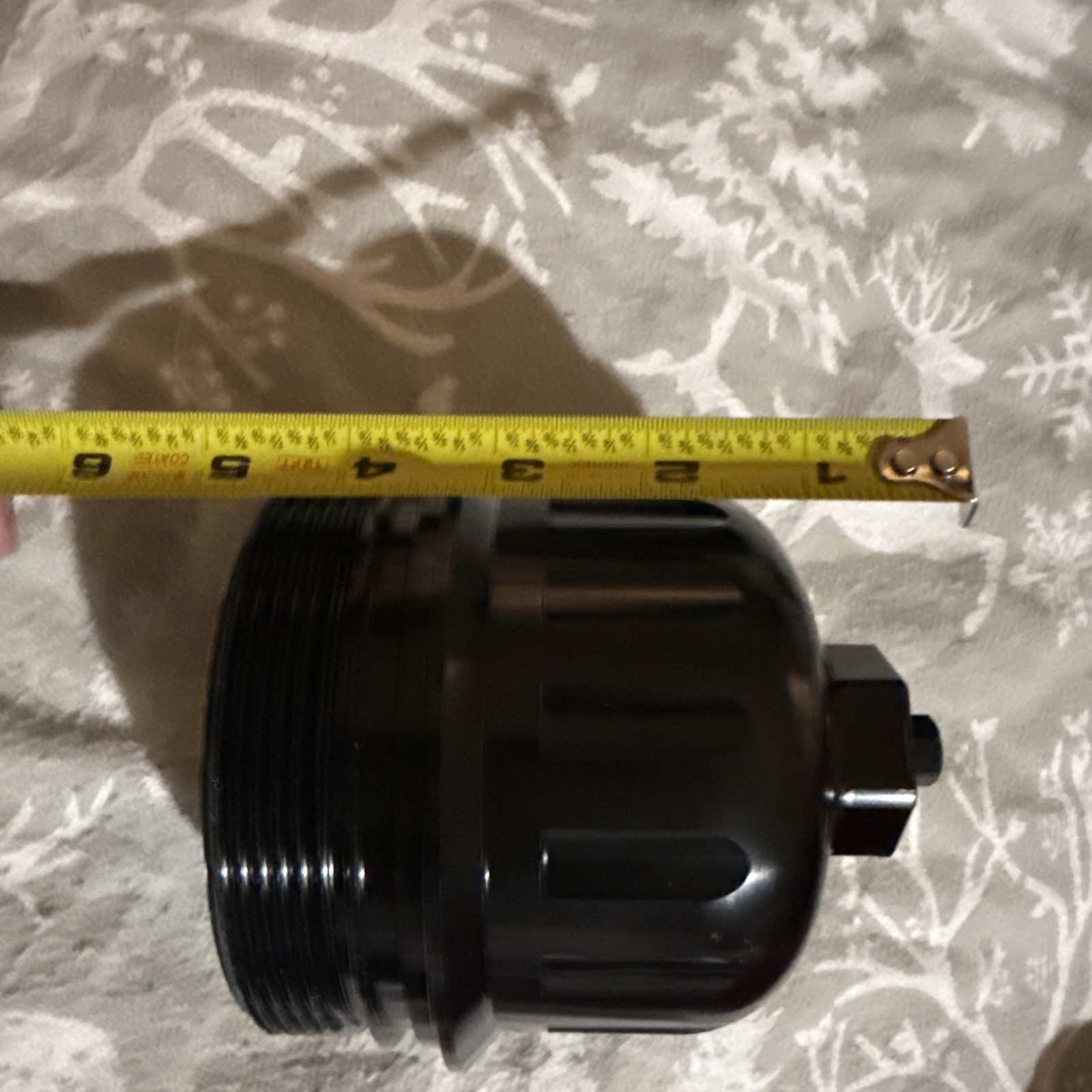 Billet Fuel Filter Housing Cap Compatible with 2017-2019 Chevy/GMC 6.6L L5P