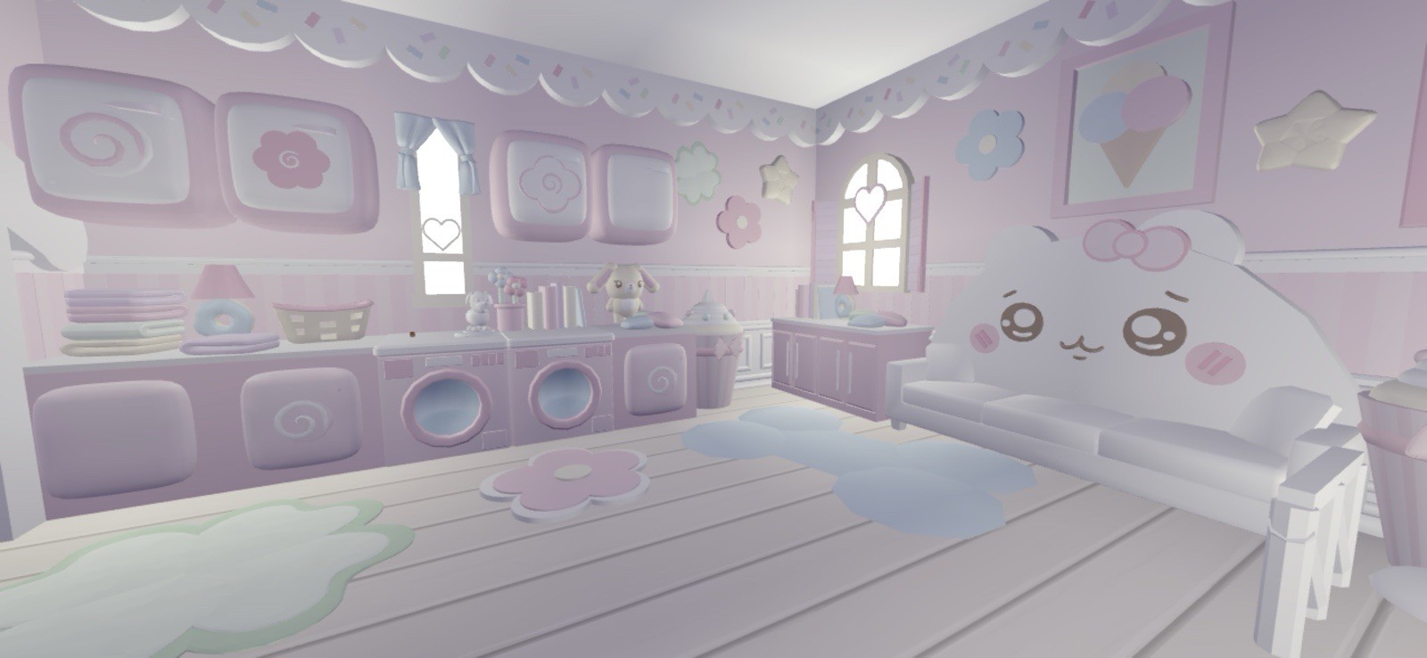 Cutecore Hello Kitty Cinnamoroll Chiikawa❤️Queenslander House ❤️ Adopt Me Home