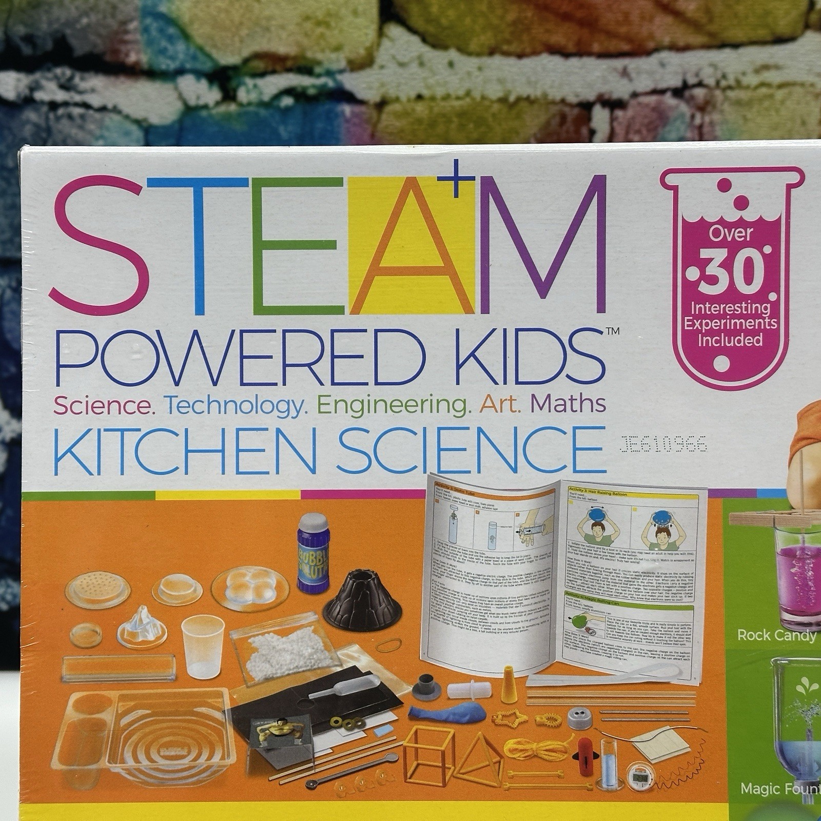Steam Powered Kids Kitchen Science Kit 30 Interesting Experiments Included Learn