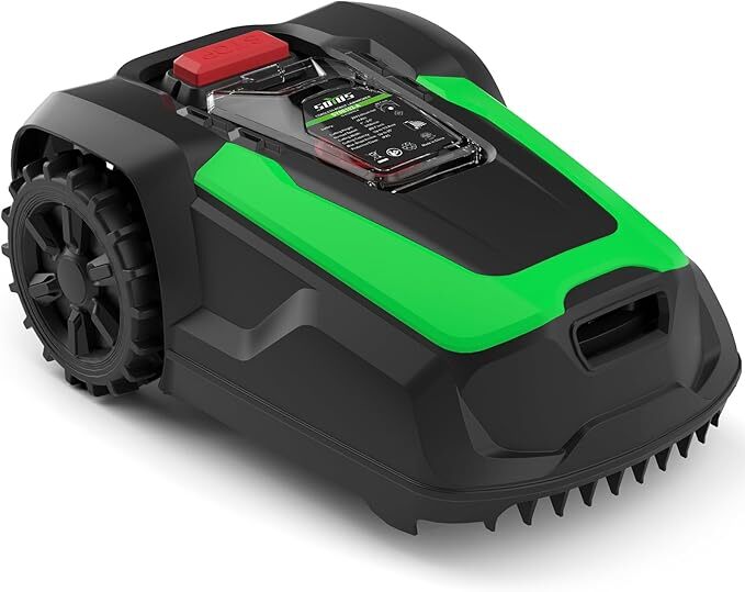 SOYUS Robot Lawn Mower, Automatic Robot Mower APP Controlled with Schedule,