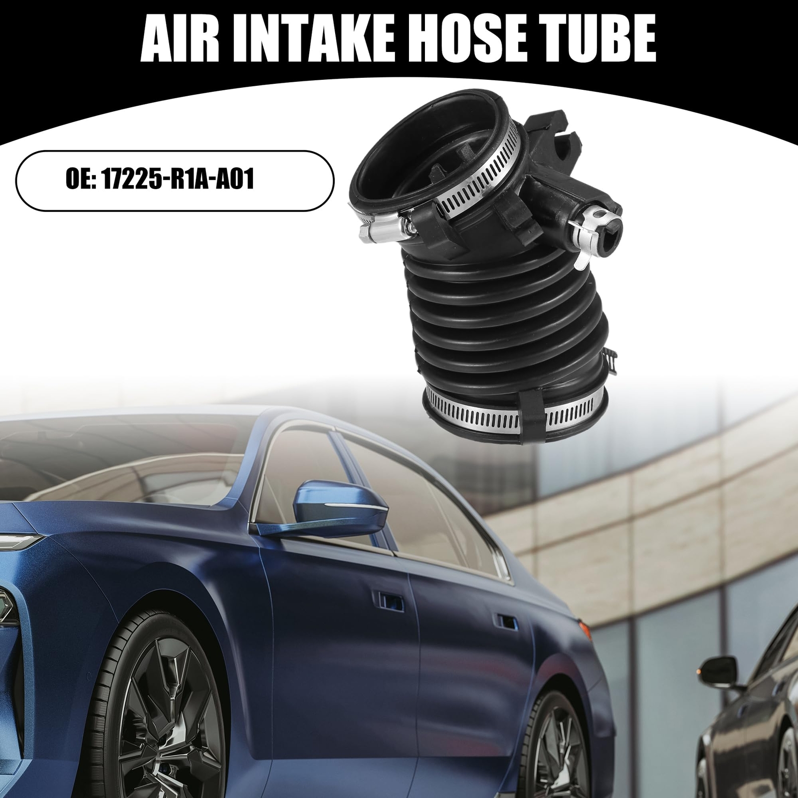 Air Cleaner Intake Hose Tube with Clamps 17225-R1A-A01 – Car Engine Filter Ai…