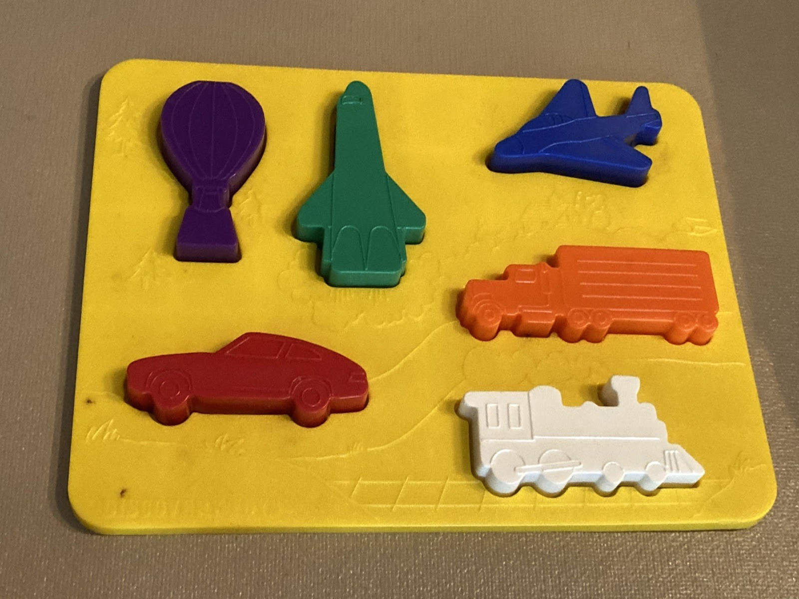 Discovery Toys Place and Trace Stencil Set – Missing One Piece!!