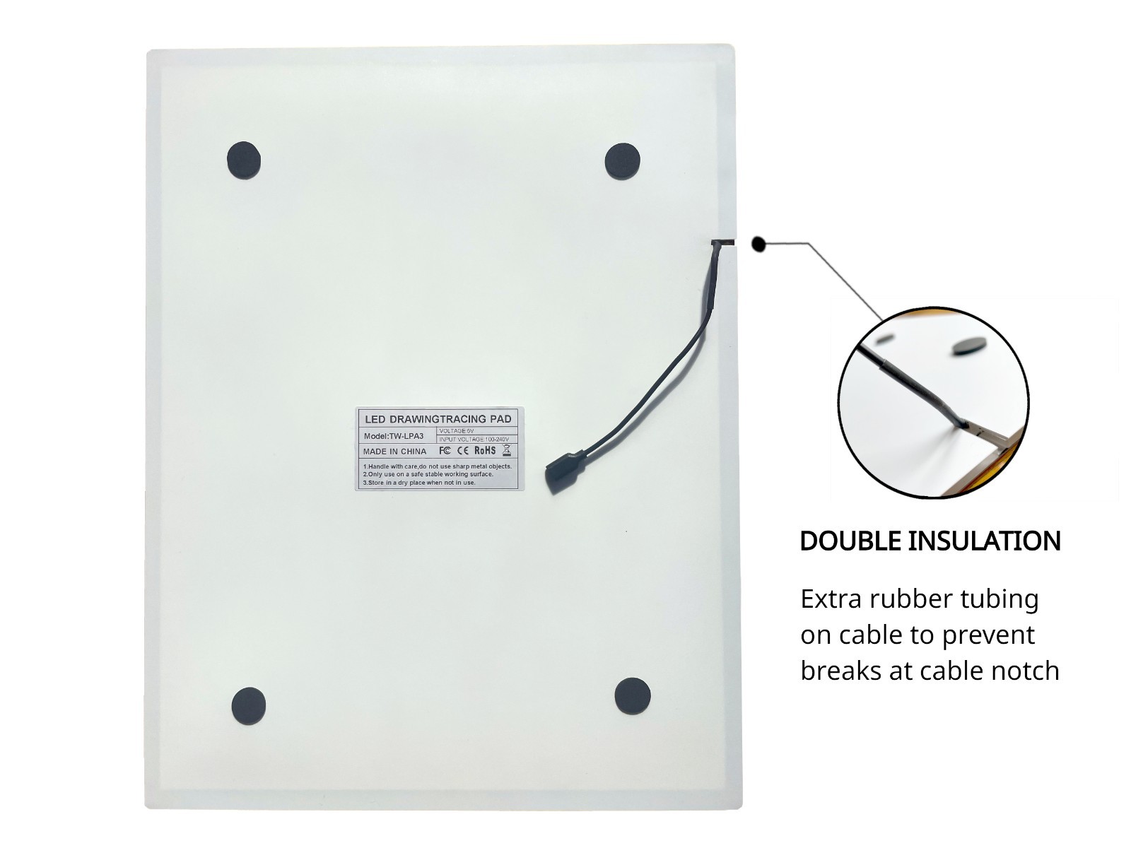 Toddle Way A3 RGB LED LightPad Insert for IKEA Flisat Table Sensory Toy Tracing