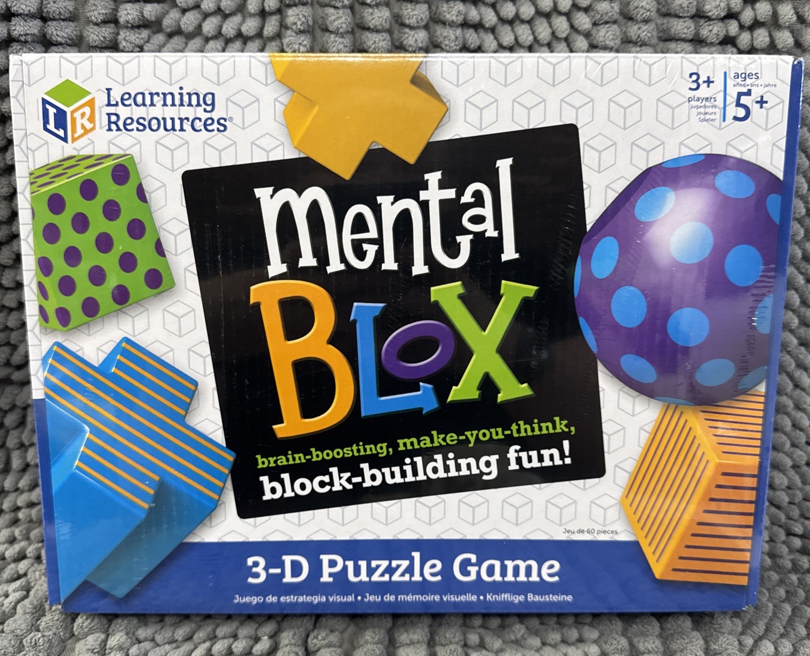 Learning Resources – Mental Blox – 3-D Puzzle Game – Sealed Box