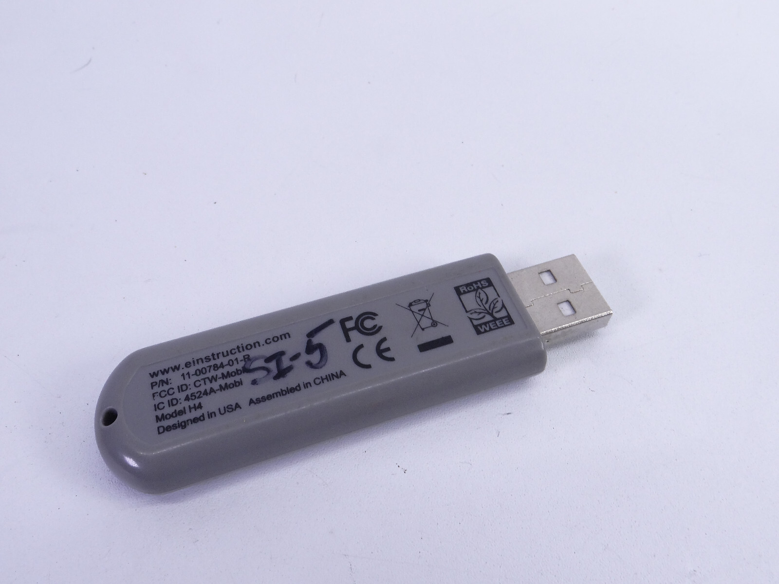 eInstruction Workspace RF USB Stick – Model H4 – Gray