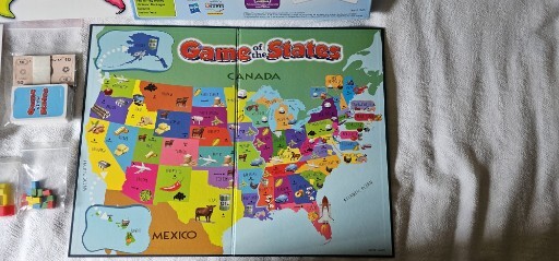Game of the States Sell the Most from Coast to Coast 2-4 players 8+ Educational