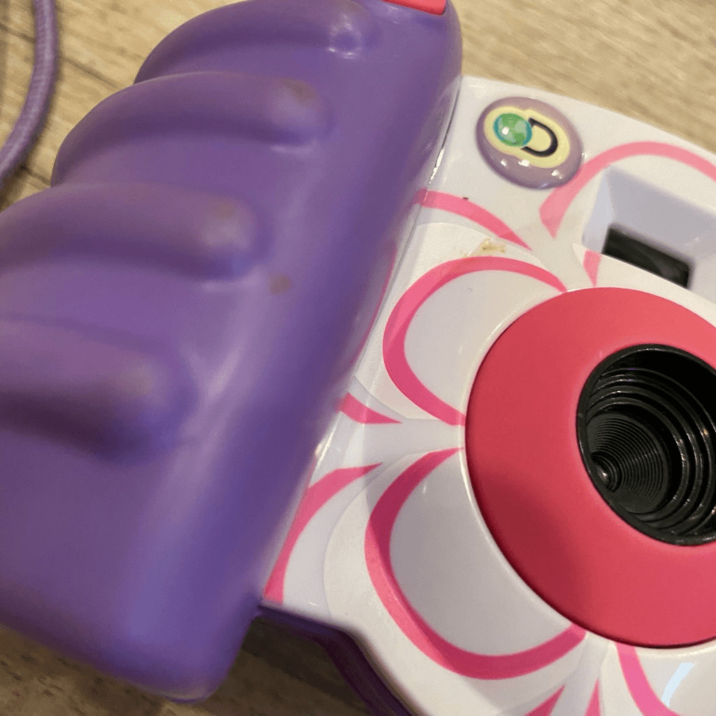 Discovery Kids 0.3-Megapixel Digital Camera Pink/Purple USB Compatible Learning