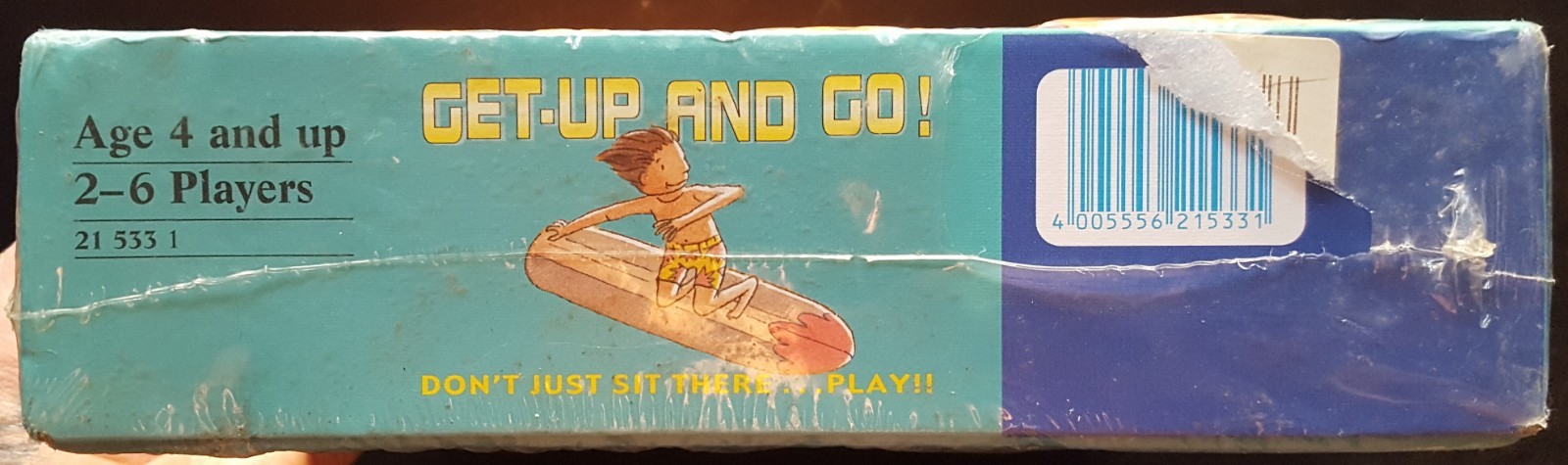 GET UP AND GO! DON’T JUST SIT THERE…PLAY VINTAGE GAME BY RAVENSBURGER – NEW