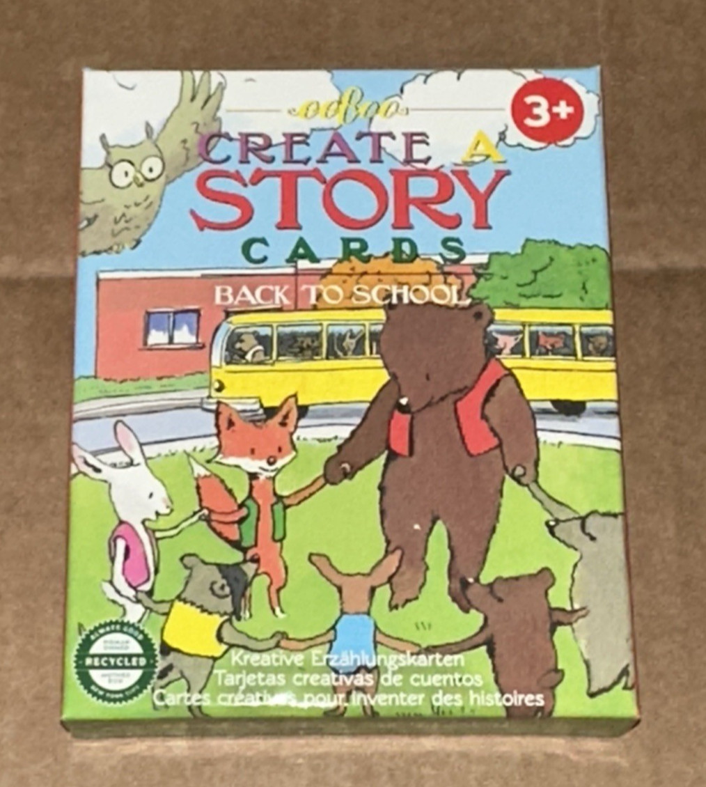 eeBoo Create Me A Story Back To School 36 Flashcards Creative Activity Sealed