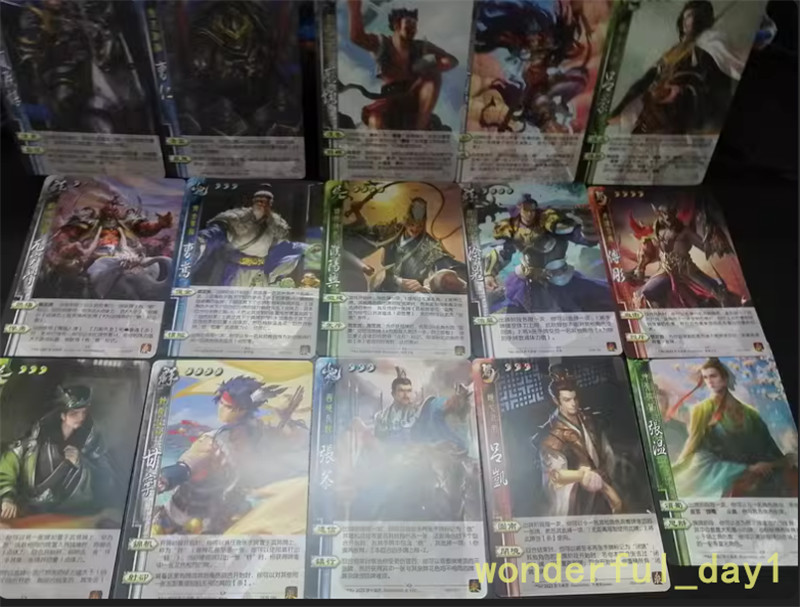 Sanguosha San Guo Sha Expansion Cards Toys 三国杀将星归汉 零十 武将皮肤卡 01/03/04/06/08/10