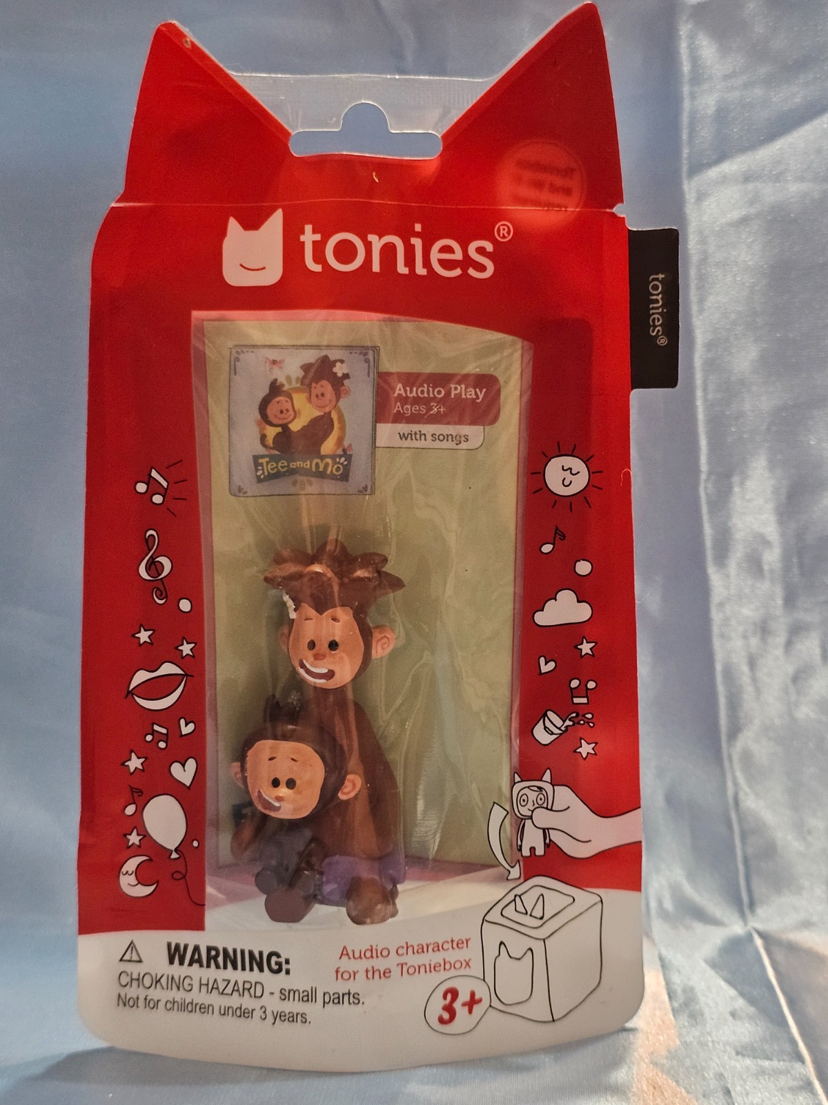 TONIES TEE AND MO AUDIO CHARACTER FOR THE TONIEBOX NEW IN PACKAGE