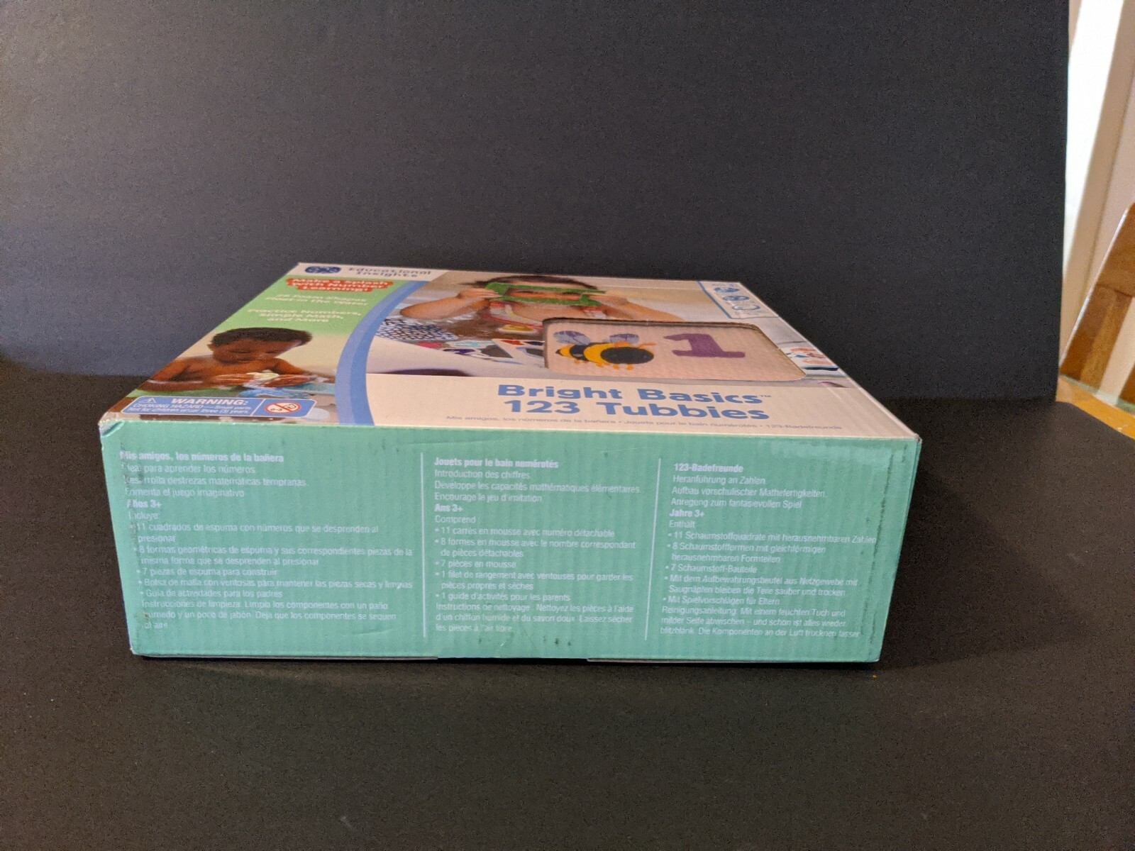 Educational Insights: Bright Basics 123 Tubbies (Ages 3+) “Make A Splash w/#’s.”
