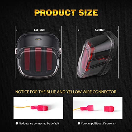 Led Tail Light [Eagle Claw Design] DOT Approved with Brake Running Light Left
