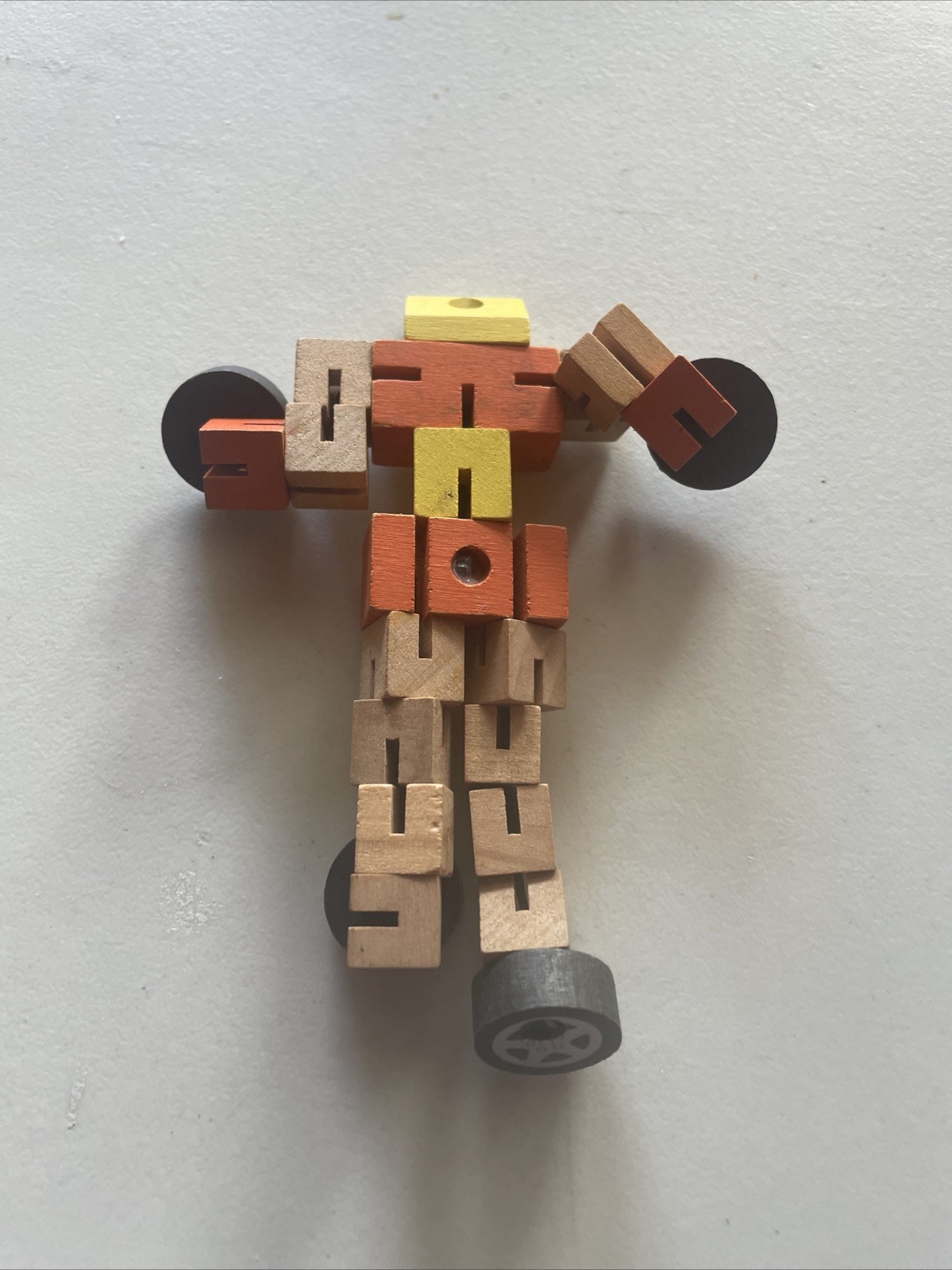 Skywalker Wooden Twist Puzzle – Robot Car, Wooden Puzzle Cube Transforming Toy