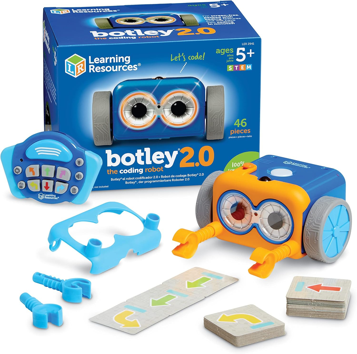 Botley the Coding Robot 2.0 – STEM Toys, Programming for Kids, Electronic Screen