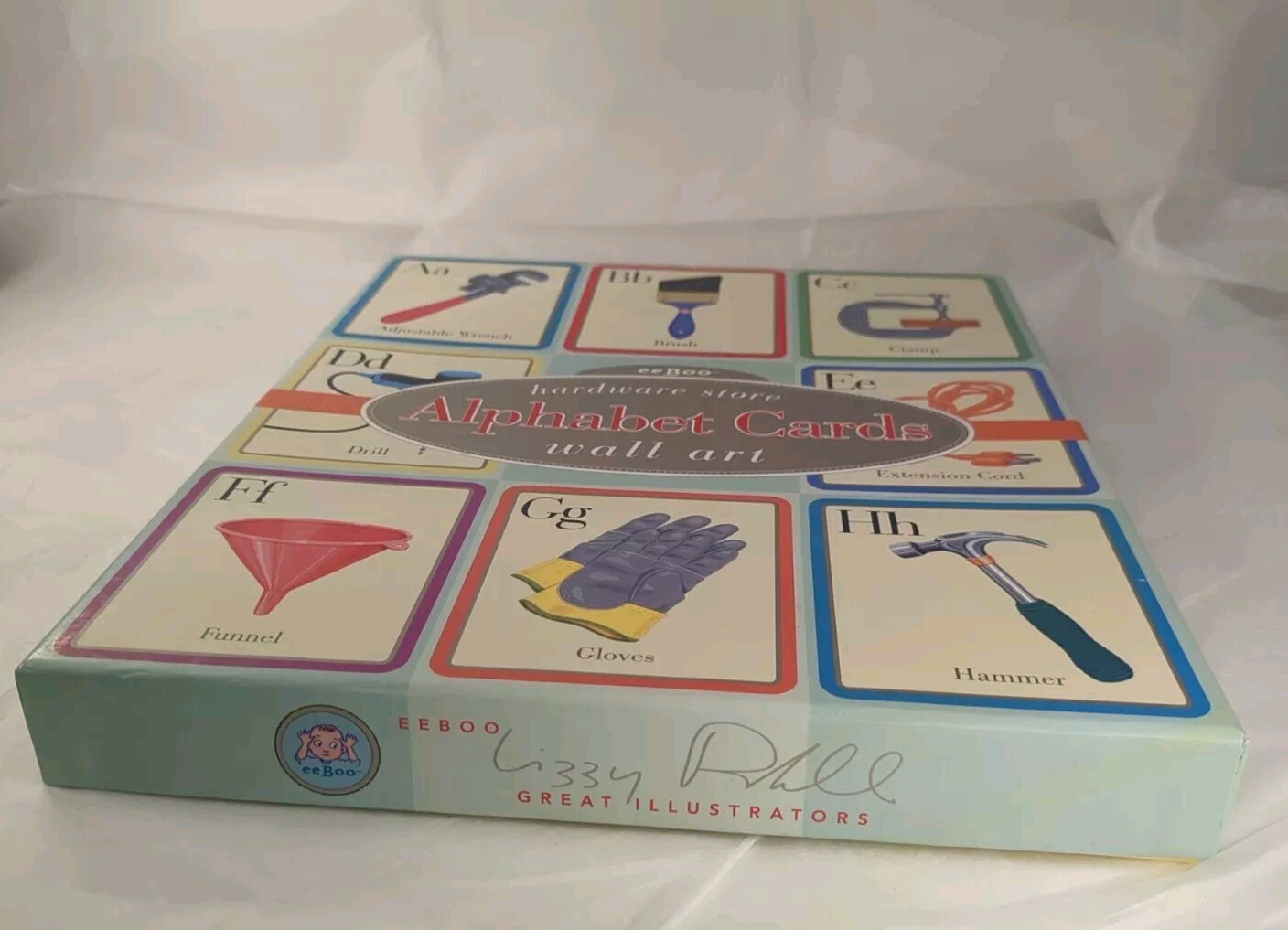 EEBOO Hardware Store Alphabet Wall Art 8”X10” Tool Construct Homeschool Display