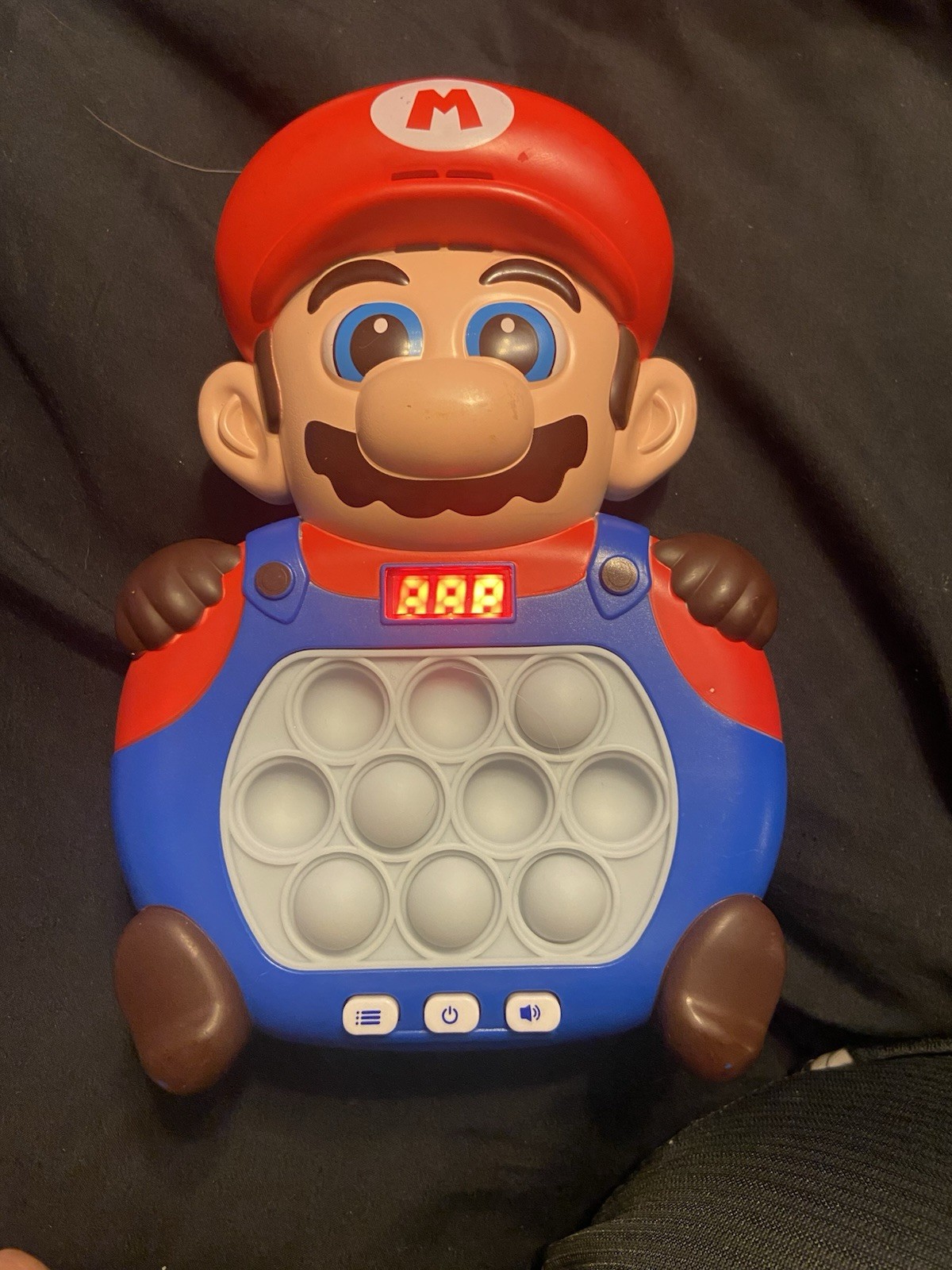 Fast Push Handheld Game Console with 999 Levels – Mario -Themed Fidget Button