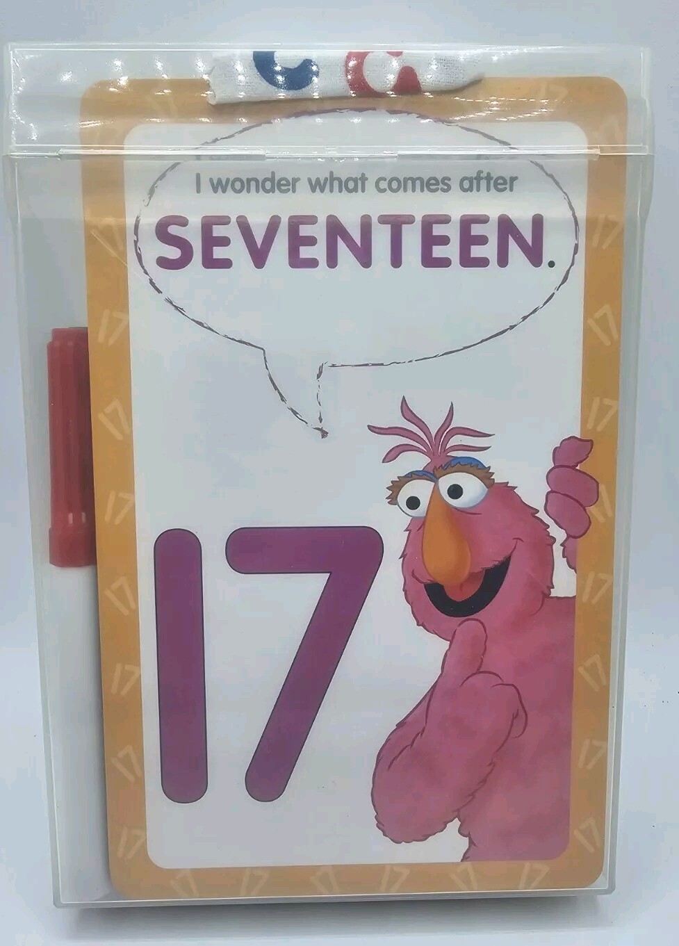 Sesame Street My First 1 2 3’s Deluxe Activity Cards Complete