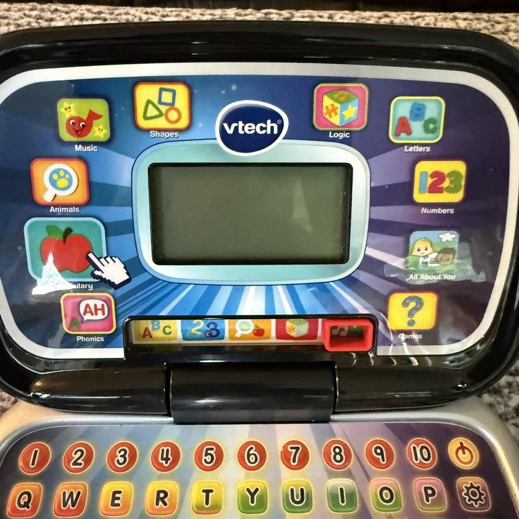 VTech Learning Laptop Black Silver