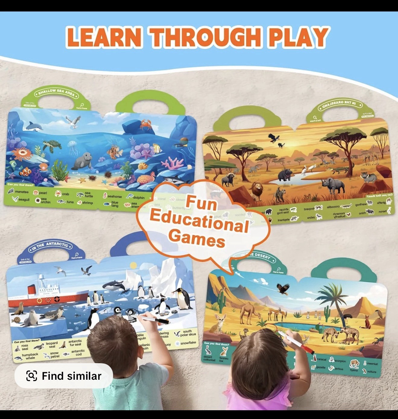 3 In a Pack -Reusable Preschool Learning Activities, Perfect Road Trip Car Airpl