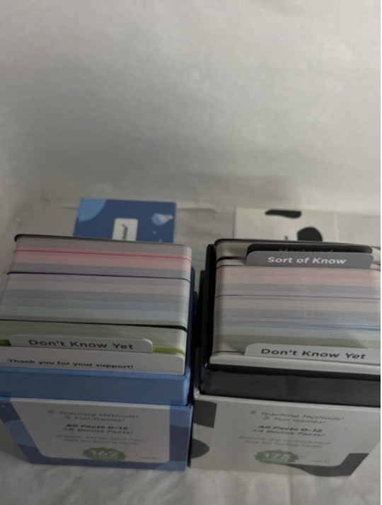 Think Tank Scholar Division and Addition Flash Cards 335 Total