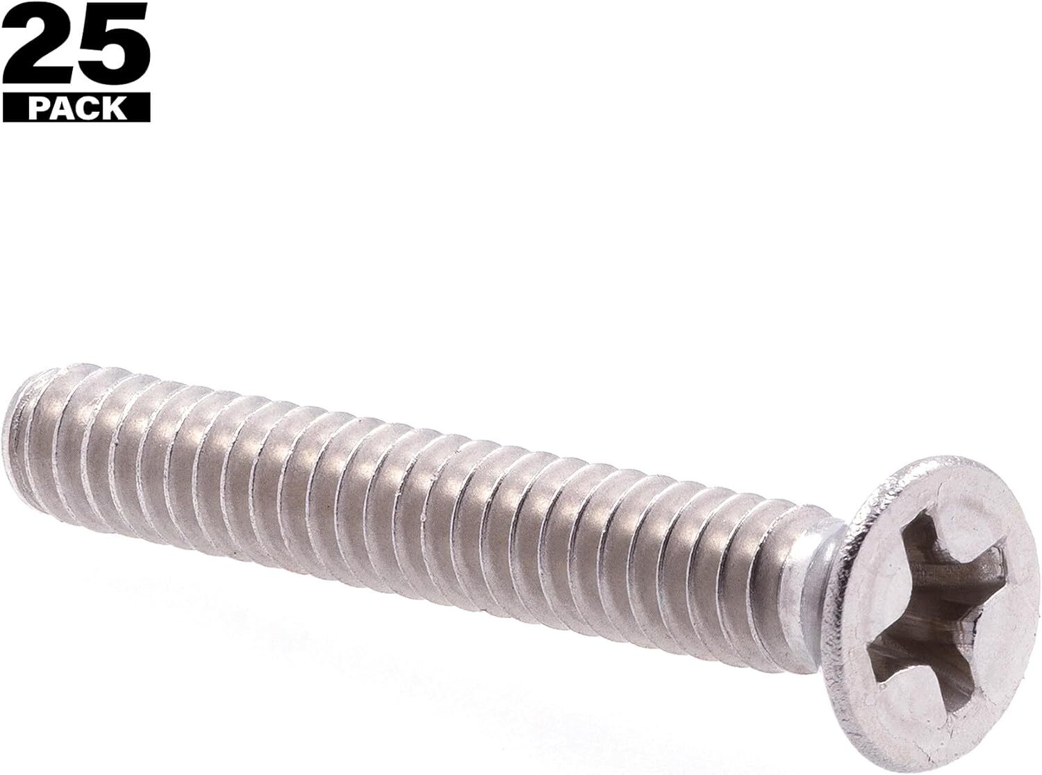 Prime-Line 9000577 Machine Screws, Flat Head, Phillips Drive, #6-32 X 1 in,