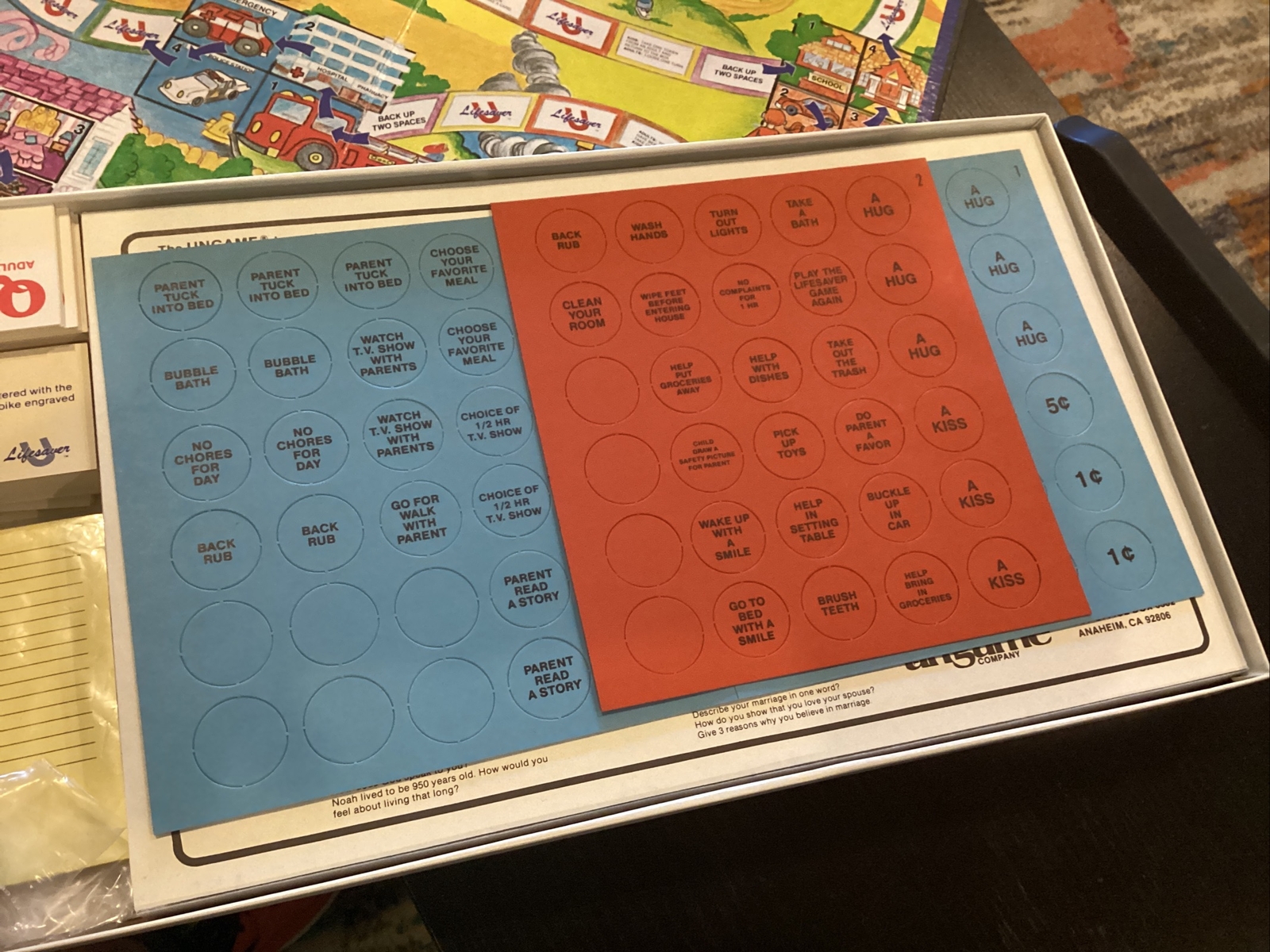 1985 Ungame Lifesaver Game. Parents teach your child safety. Brand New