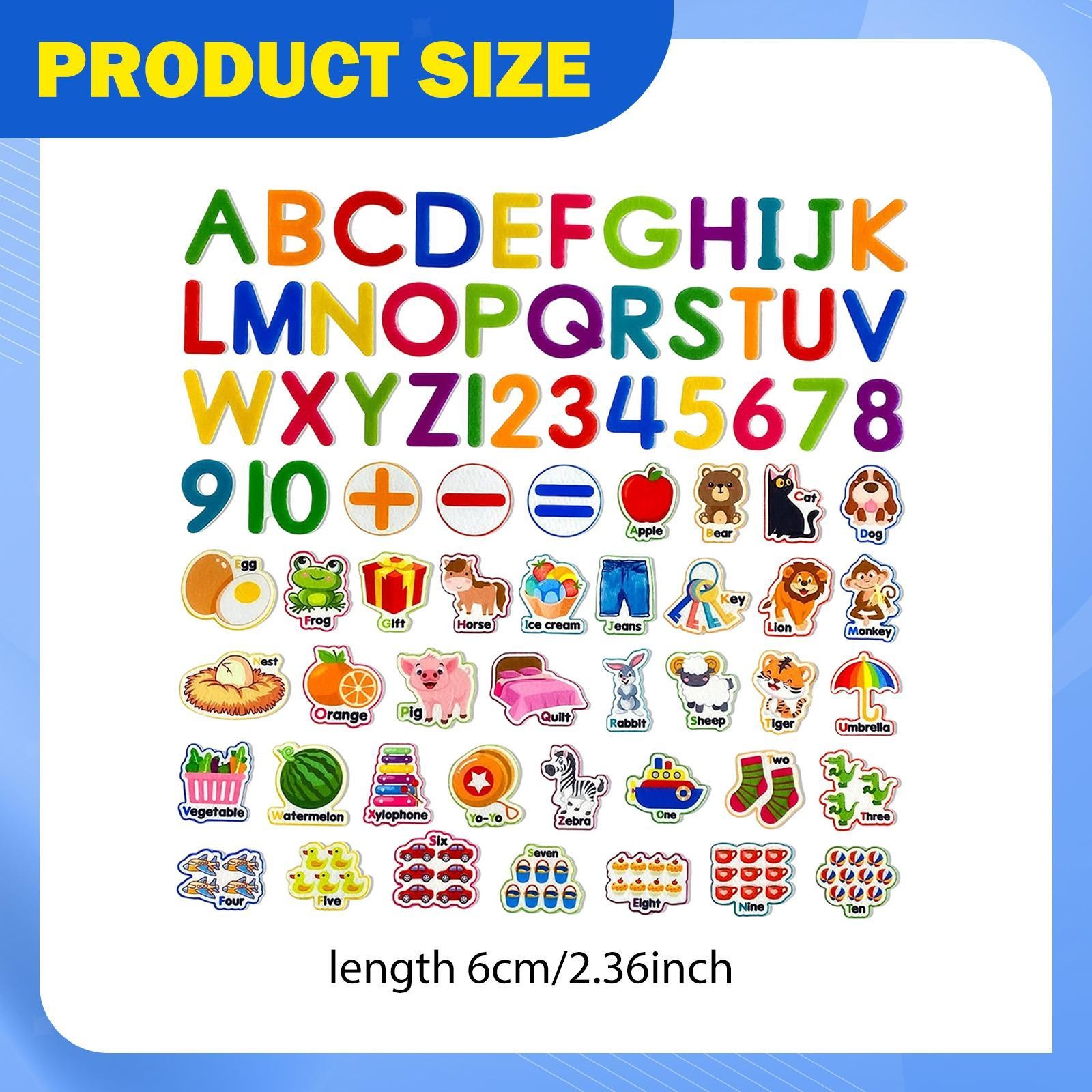 75Pcs Felt Board Story Pieces Set Felt Figures Kit Decoration for Children