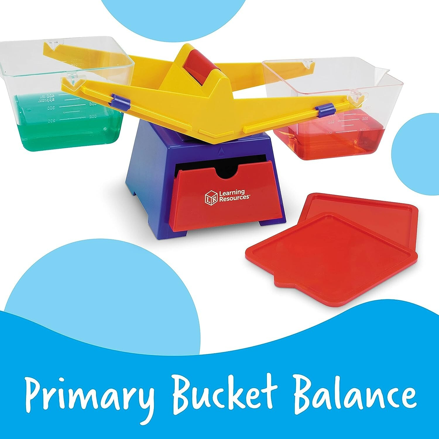 Learning Resources Primary Bucket Balance Teaching Scale -Ages 3+ Science & Math