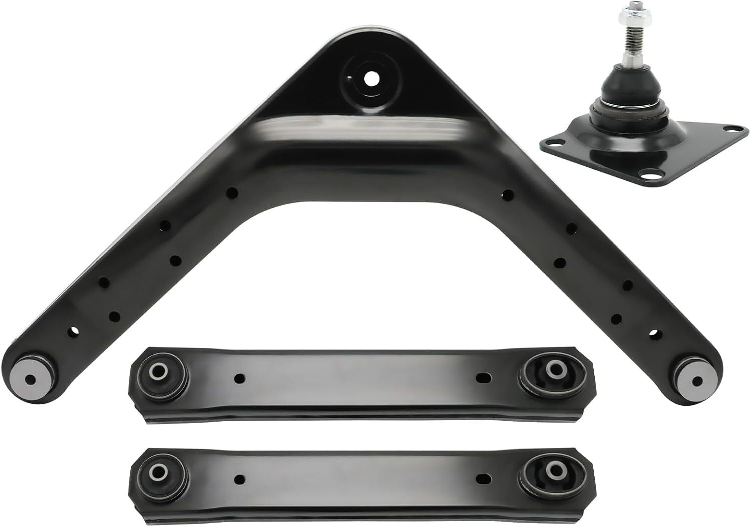 Rear Upper Lower Control Arm w/Rear Upper Ball Joints Compatible With 1999 2000
