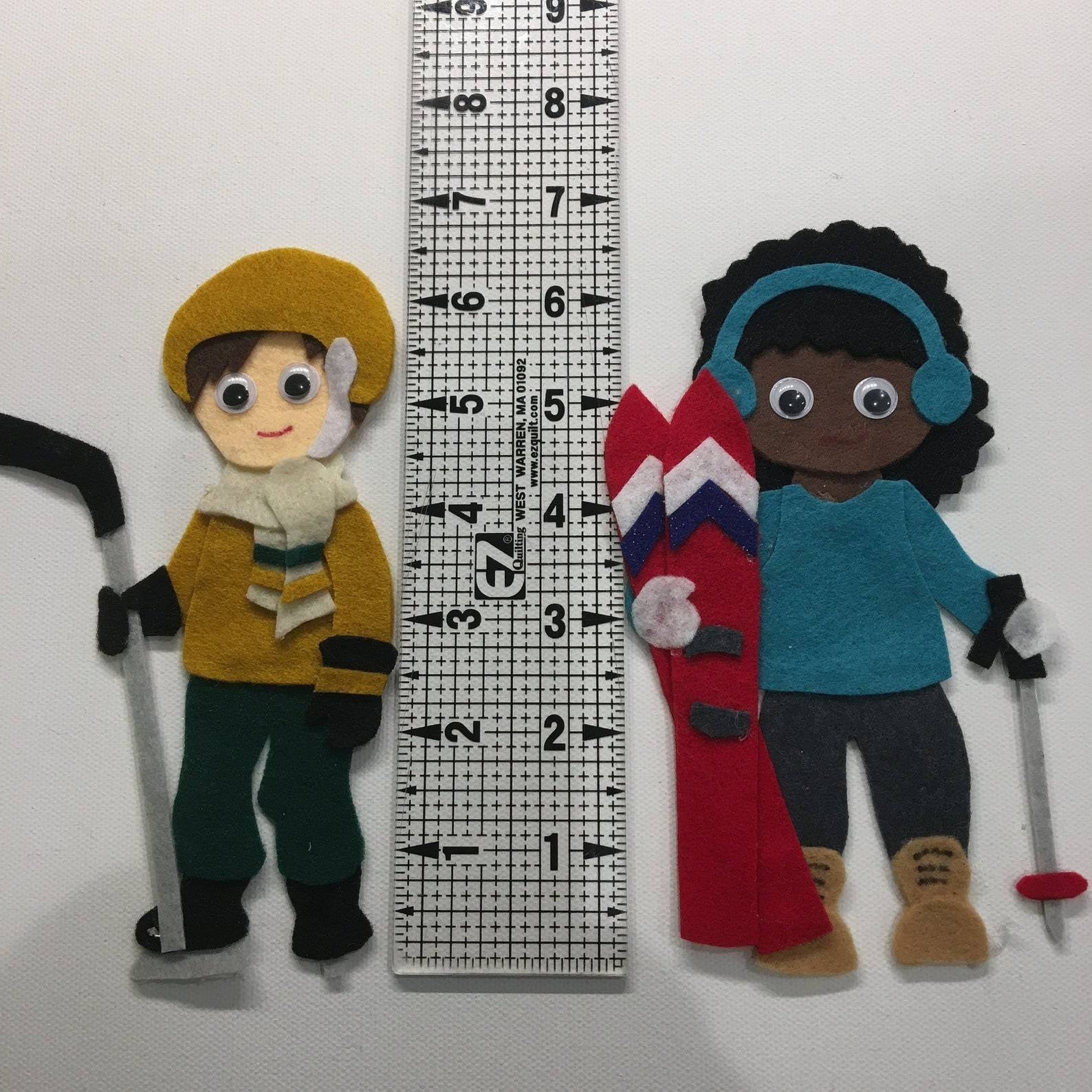 Winter Fun – Celebrate Snowy Days – Sample Set for Felt /Flannel Board Play