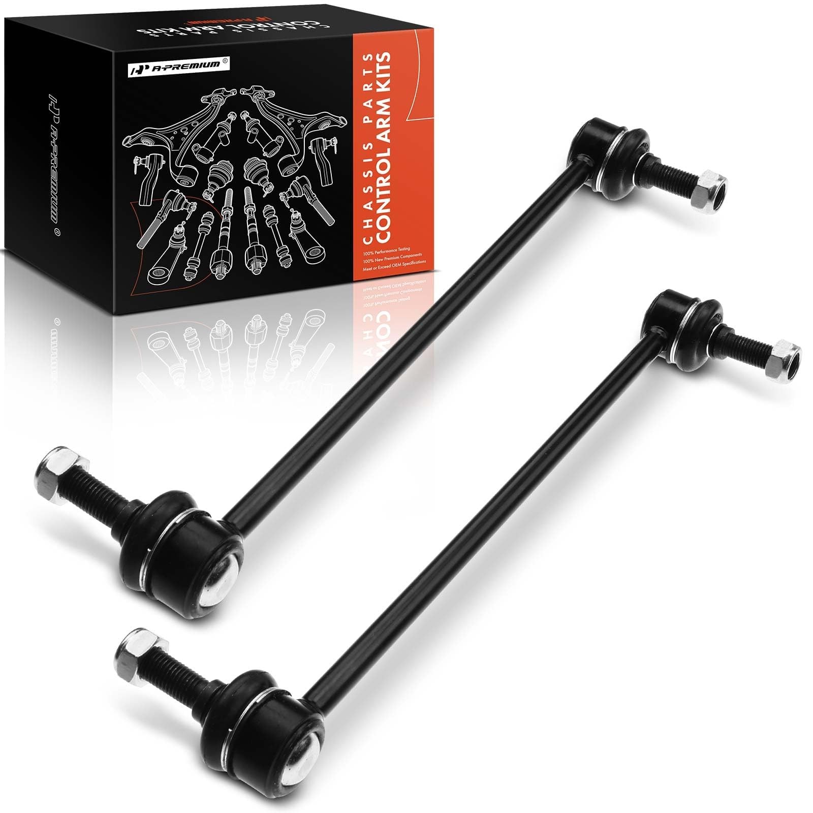 A-Premium 2Pcs Front Sway Bar Links Stabilizer Bar Links, Compatible with Toyota