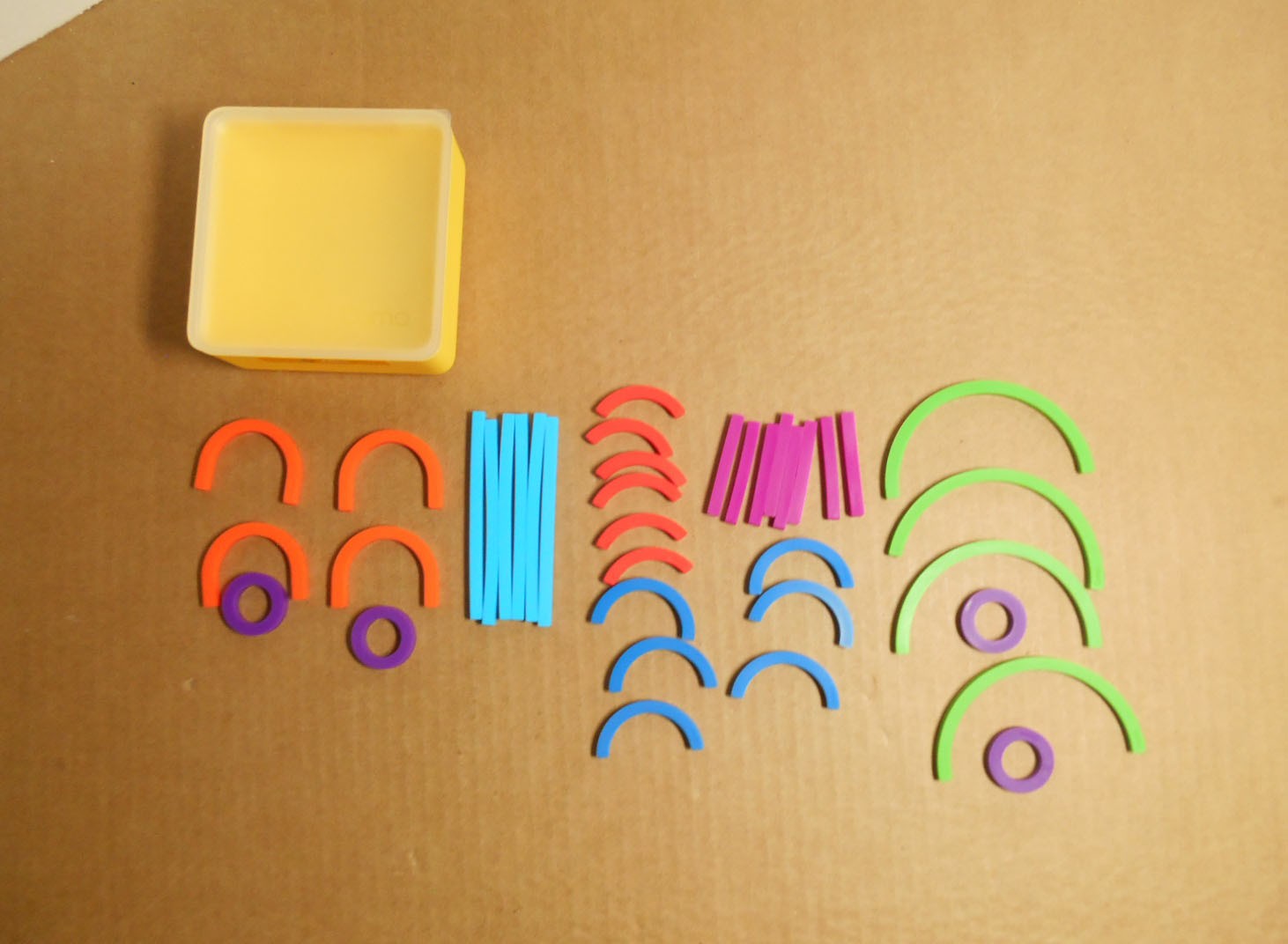 Osmo ABC Squiggle Magic In Box 38 PC Complete Sticks & Rings Little Genius W59