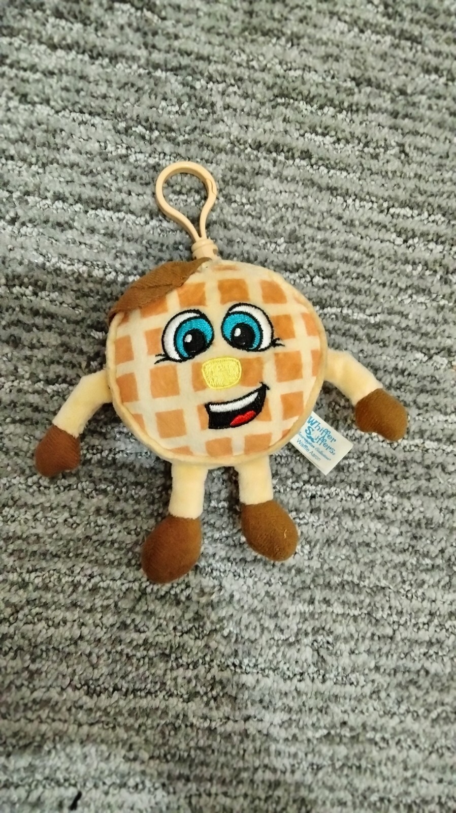 Whiffer Sniffer- Waffle Aaron waffle scented backpack clip