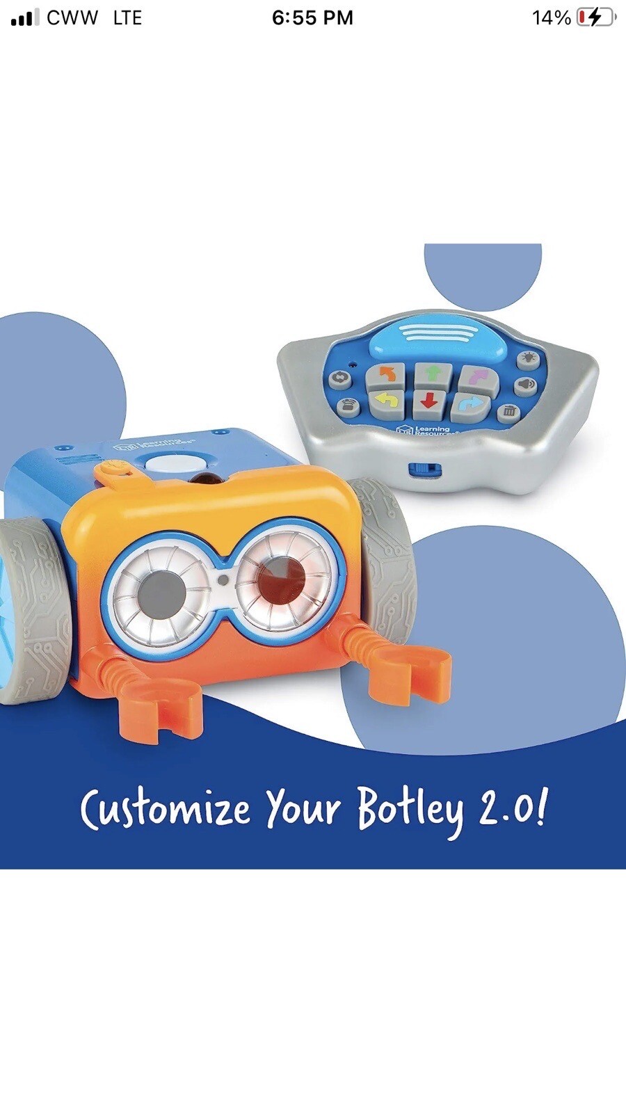 Learning Resources Botley The Coding Robot Costume Party Kit, Accessory Pack