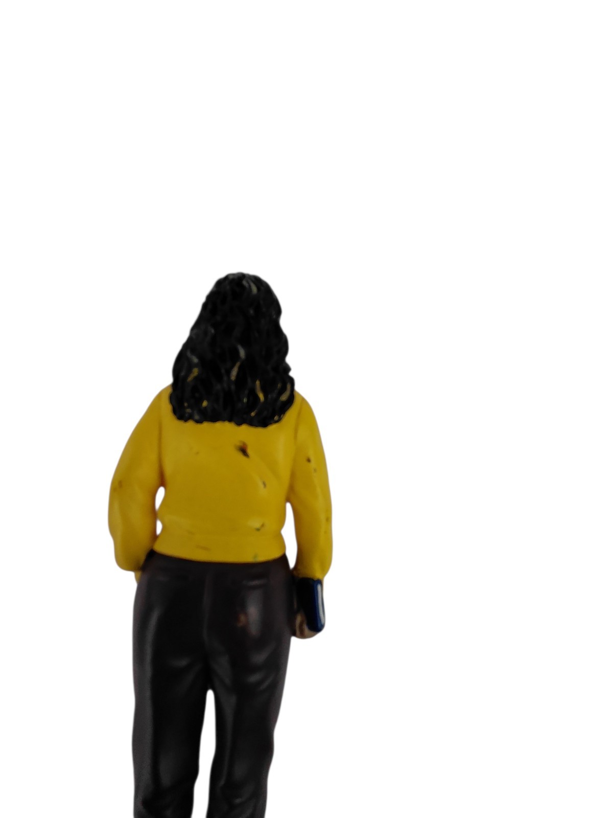 Lakeshore Block Play People Dollhouse Doll African American Mom Dad Girl Grandpa