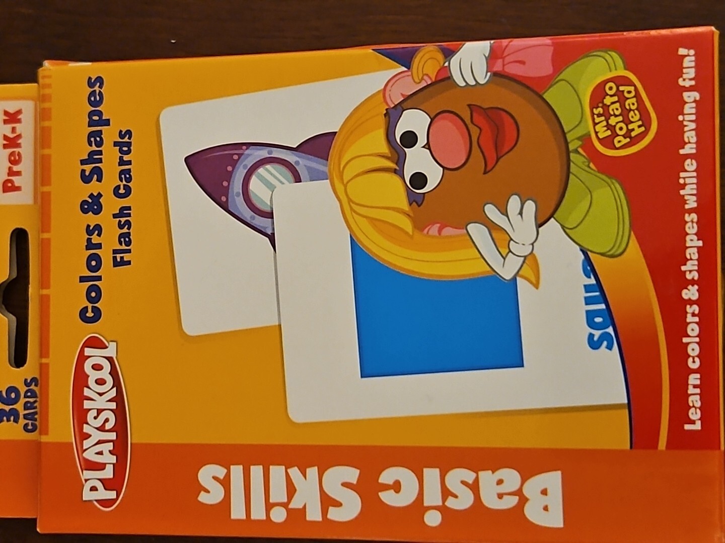 Lot Of 3 – Playskool Flash Cards PreK Basic Skills; Alphabet; 1st Words