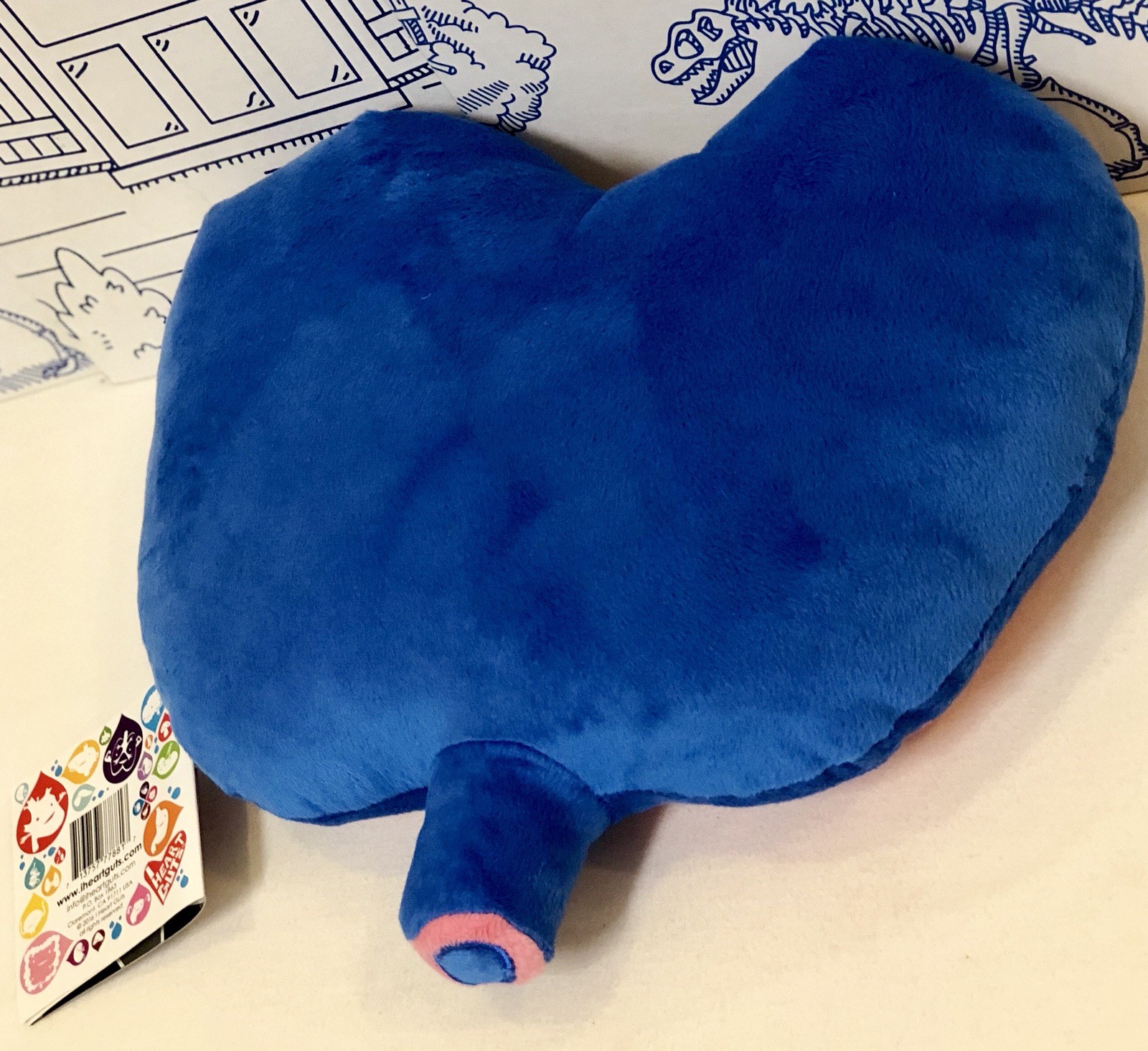 New I Heart Guts Lungs Plush I Lung You Doll Science Toy Organ Body Part Lungs N