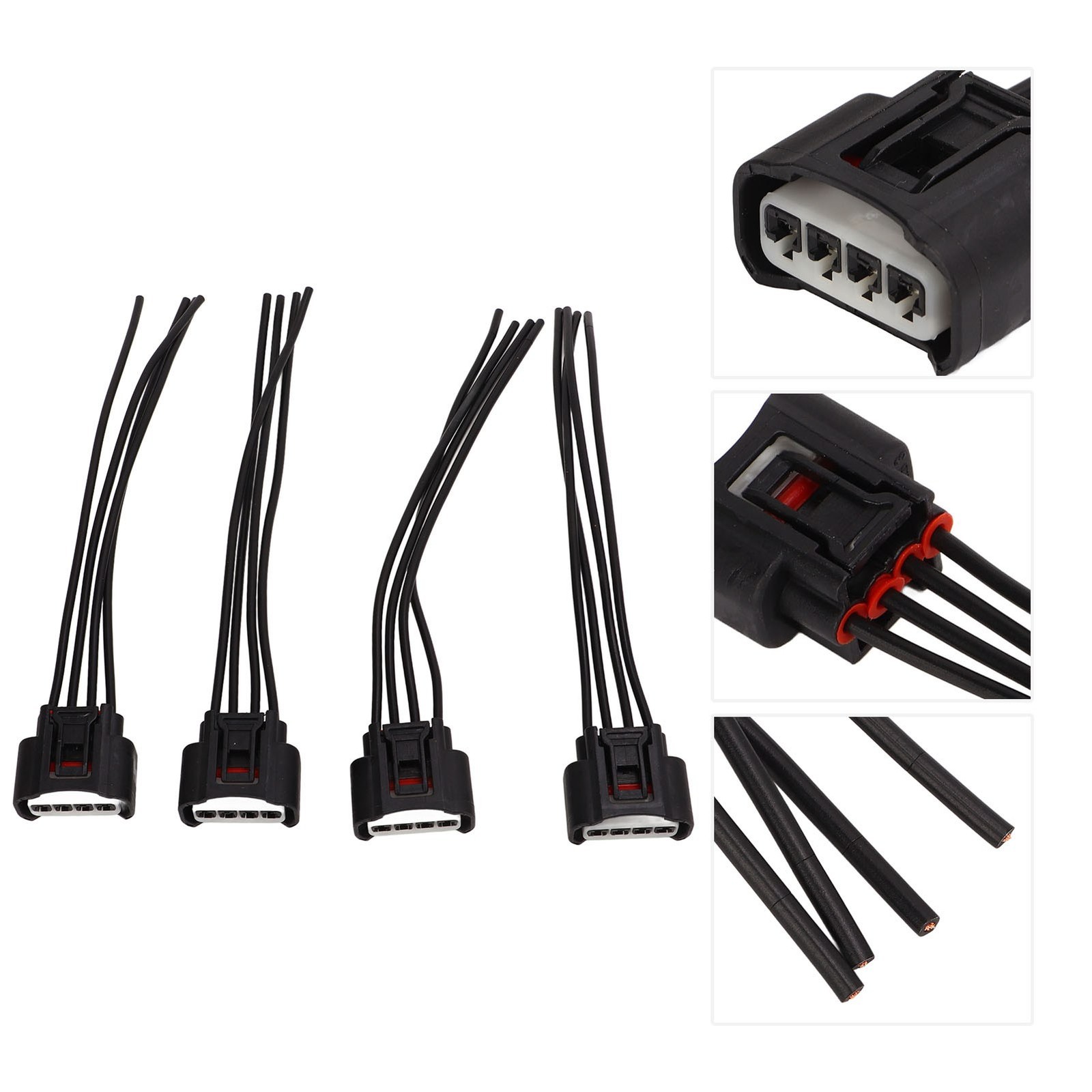 Replacement Ignition Coil Pigtail Connector Harness Durable For Chevy Prizm NEKI